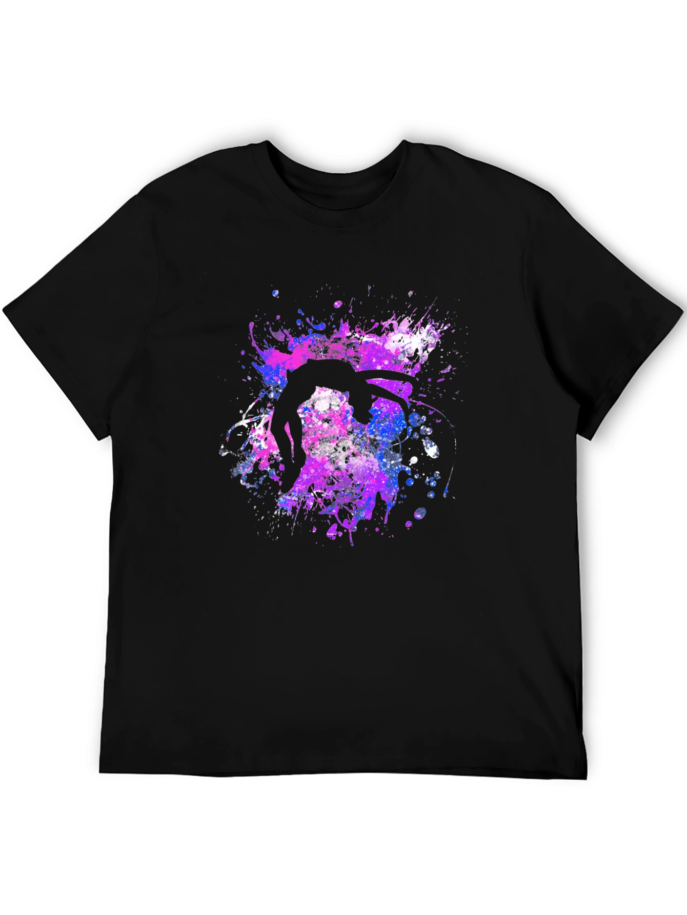 Abstract Tumbler Graphic T-Shirt