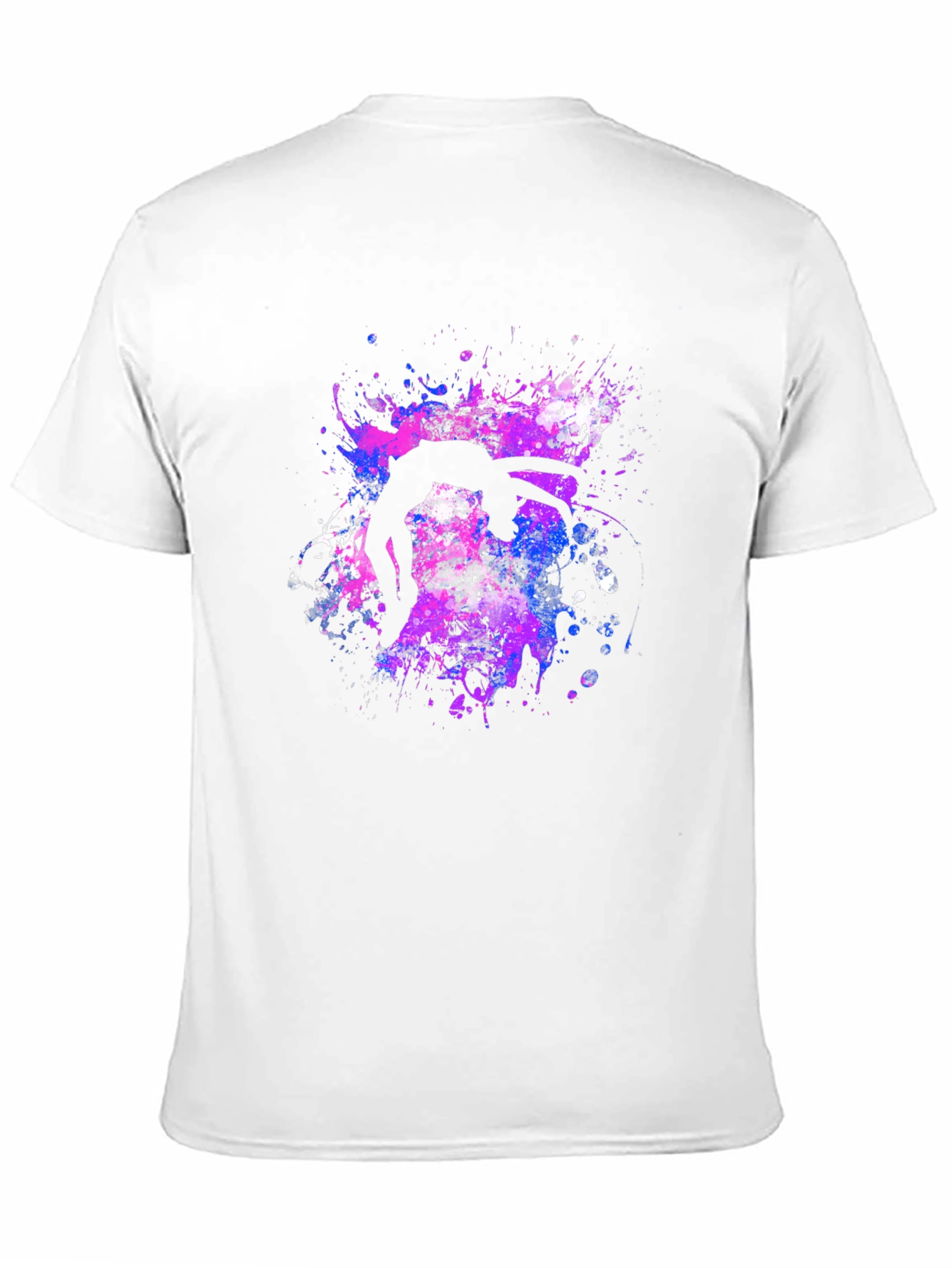 Abstract Tumbler Graphic T-Shirt