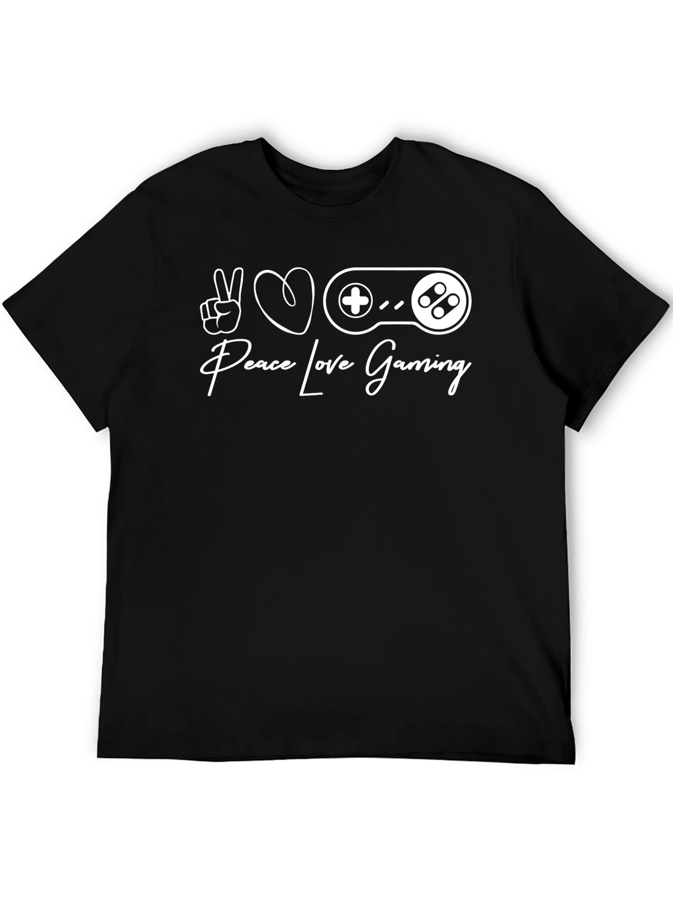 Peace Love Gaming T-Shirt - Gamer Apparel
