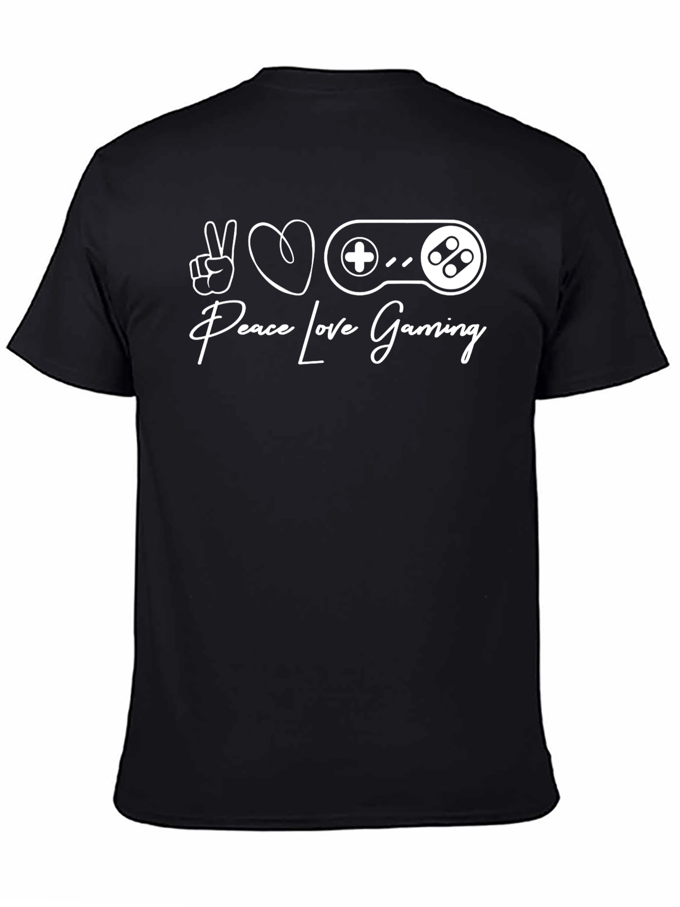 Peace Love Gaming T-Shirt - Gamer Apparel