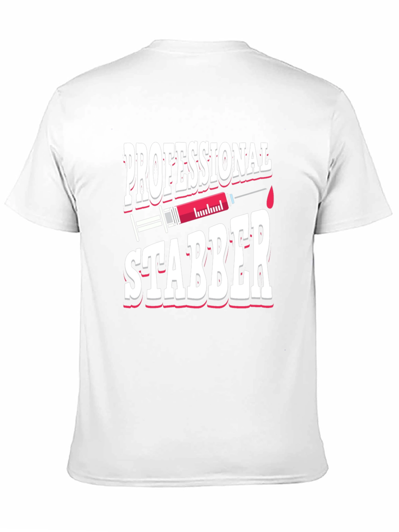 Professional Stabber T-Shirt Funny Nurse Graphic Tee
