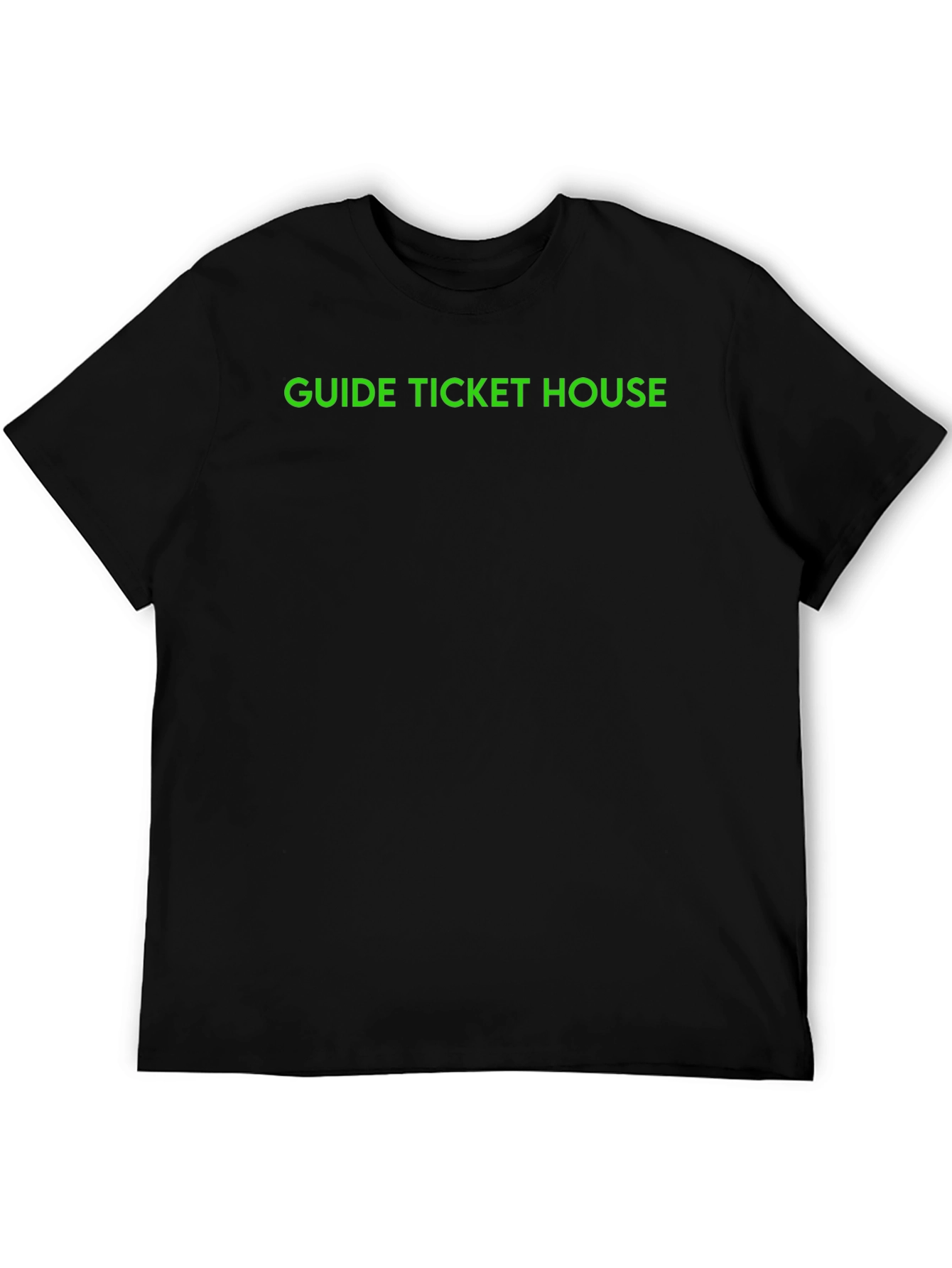 Guide Ticket House Black T-Shirt