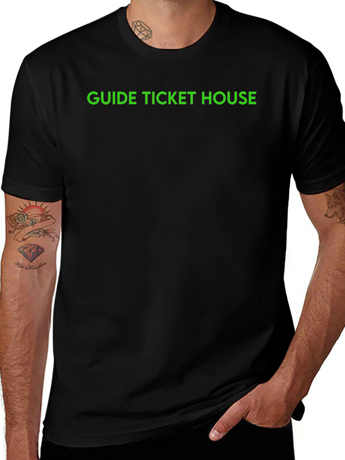 Guide Ticket House Black T-Shirt
