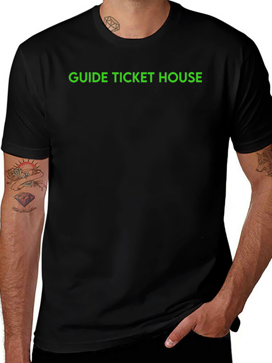 Guide Ticket House Black T-Shirt