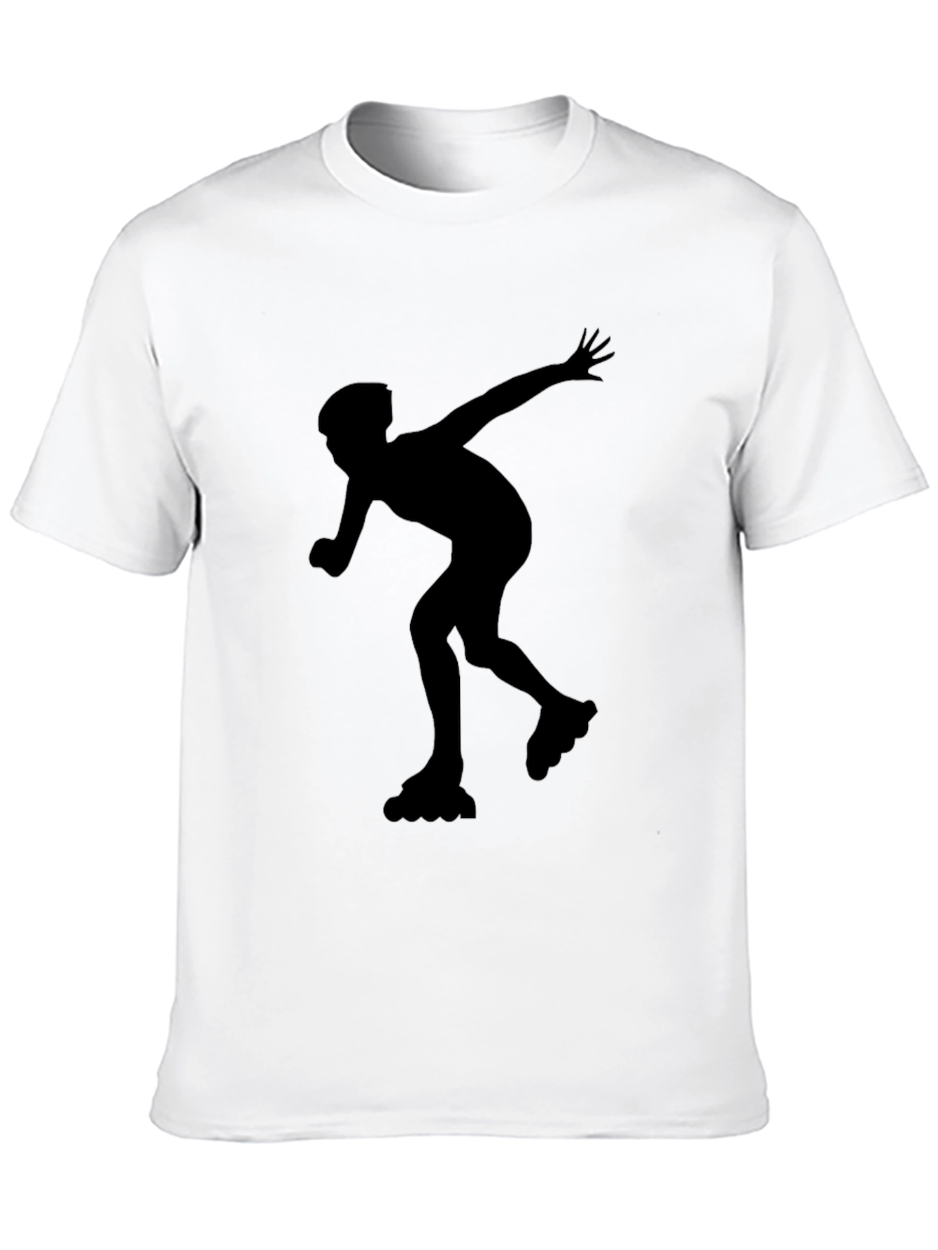 Inline Skater Graphic Tee - Black