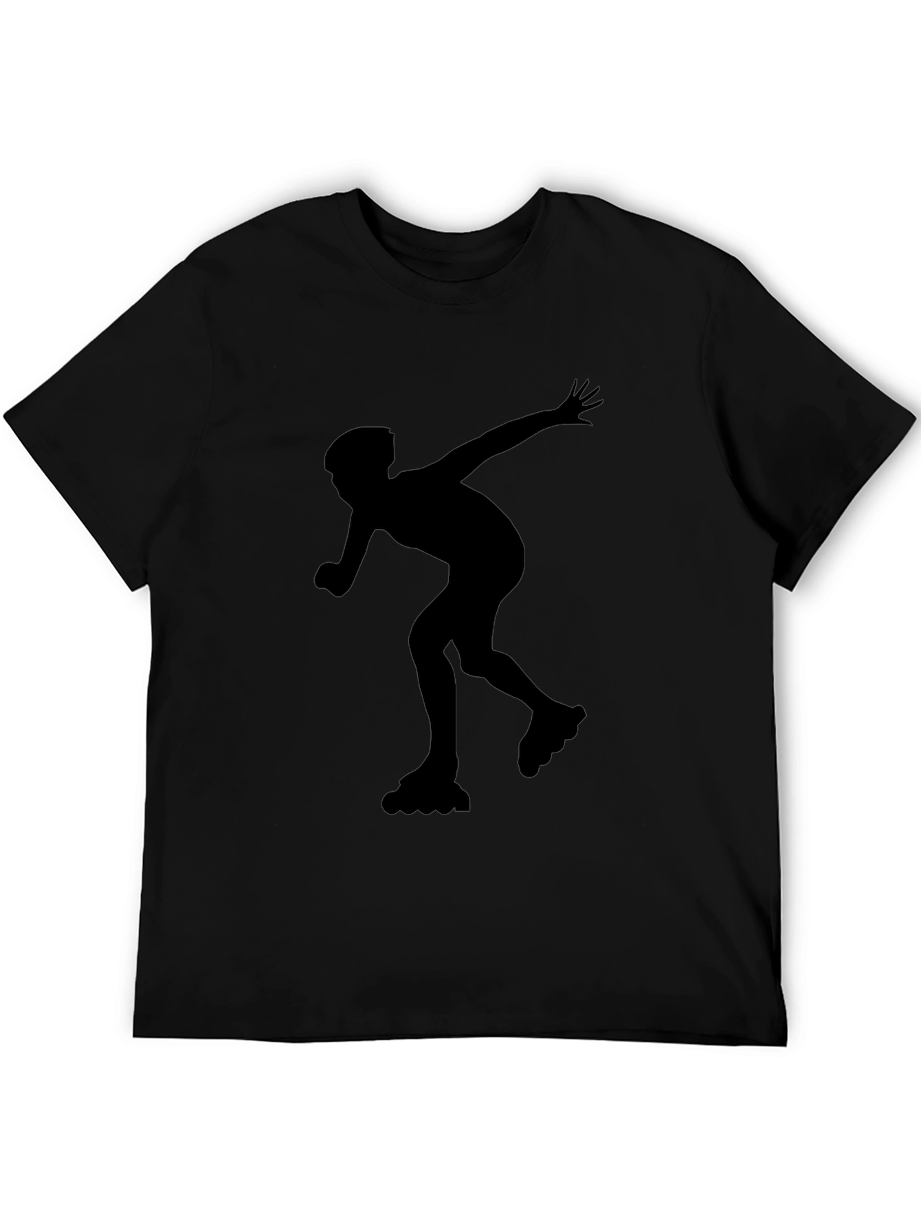 Inline Skater Graphic Tee - Black