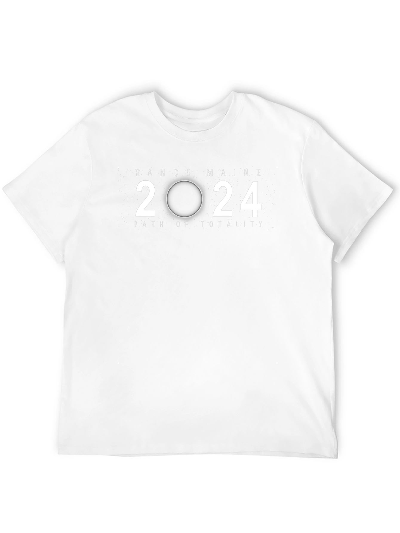 Rands Maine 2024 Path of Totality Black T-Shirt