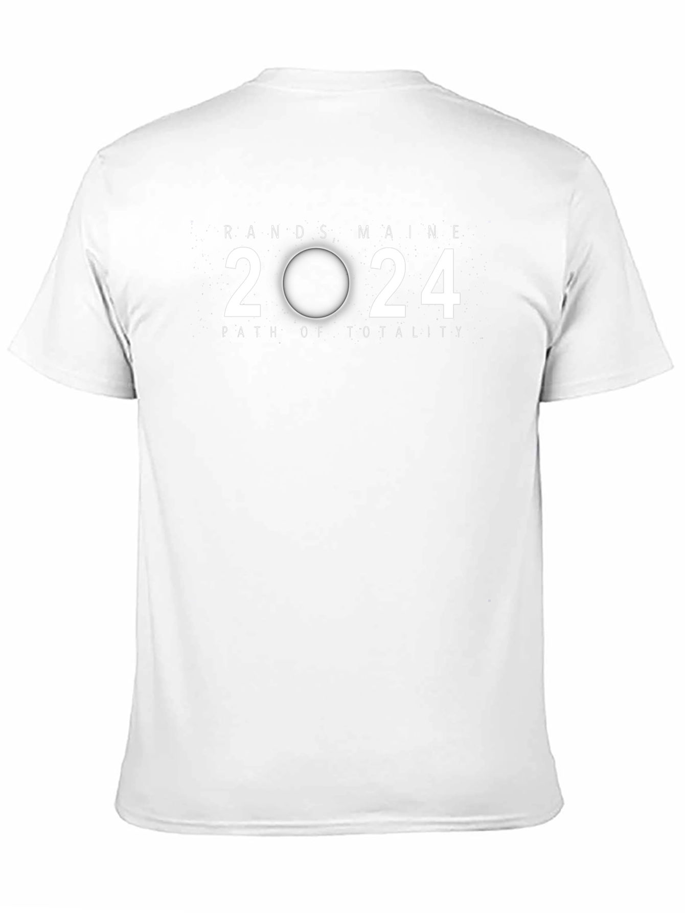 Rands Maine 2024 Path of Totality Black T-Shirt