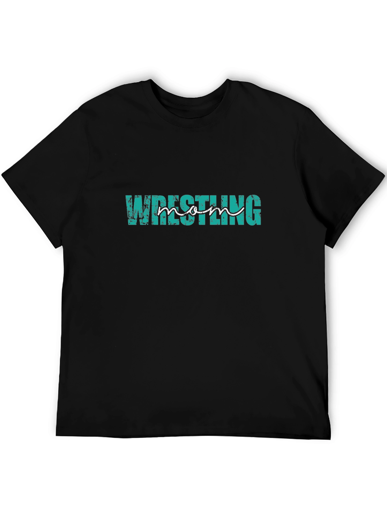Wrestling Mom T-Shirt - Black Graphic Tee
