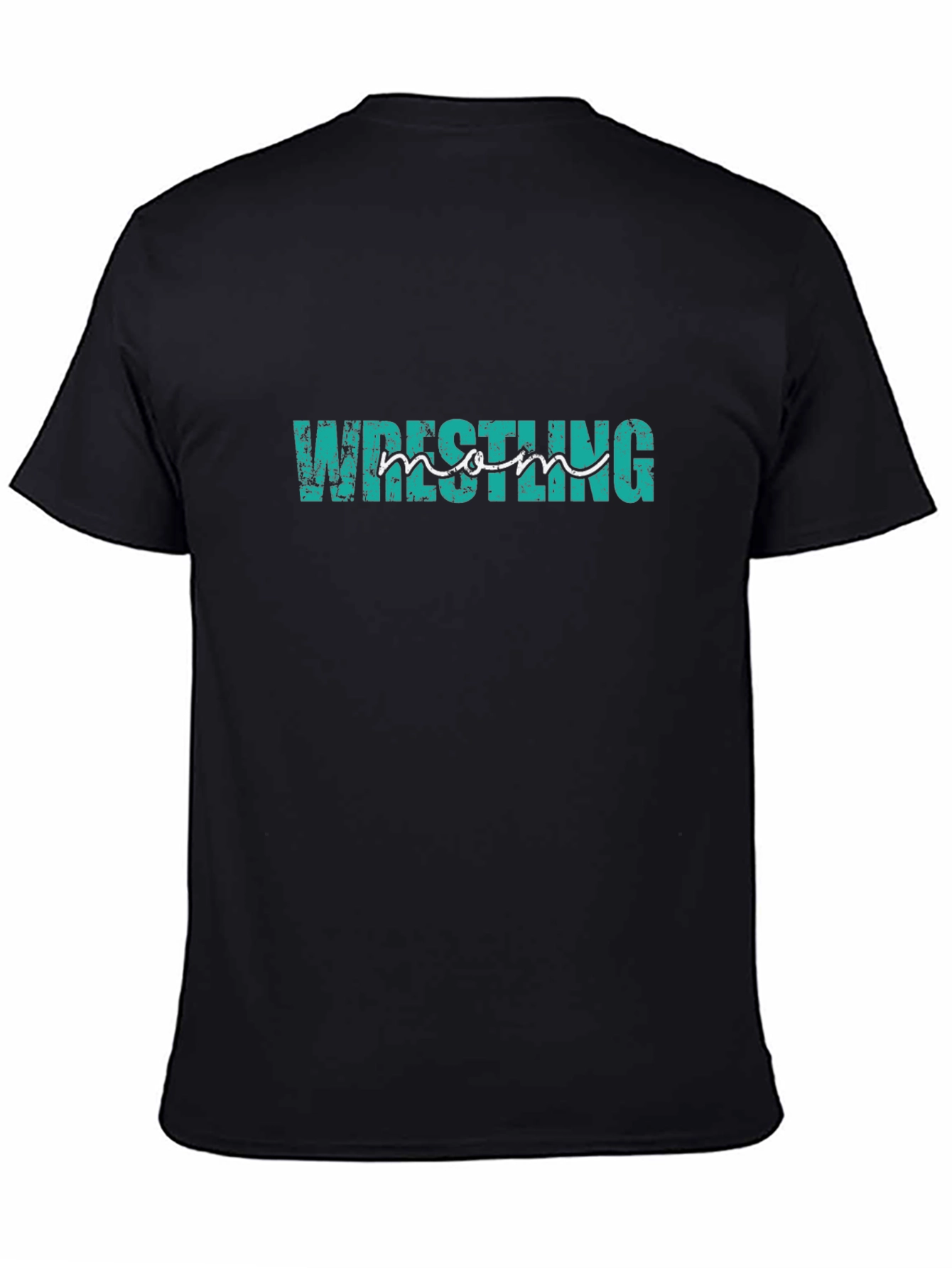 Wrestling Mom T-Shirt - Black Graphic Tee