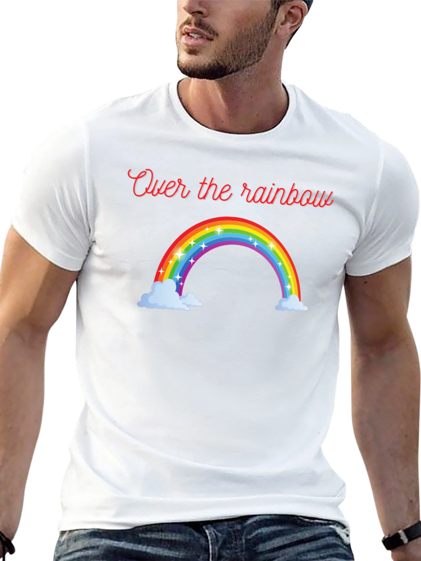 Over The Rainbow Graphic T-Shirt