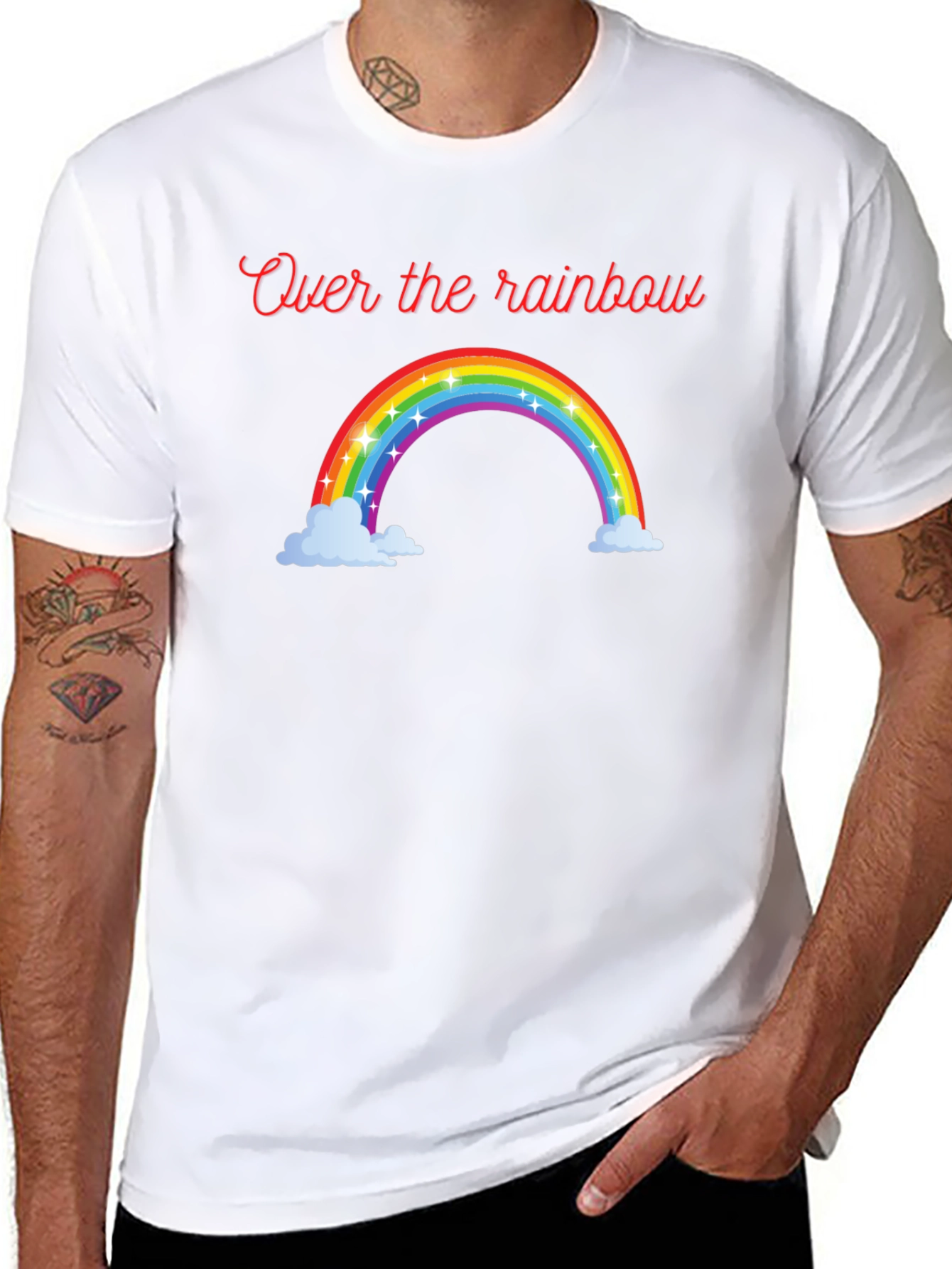 Over The Rainbow Graphic T-Shirt