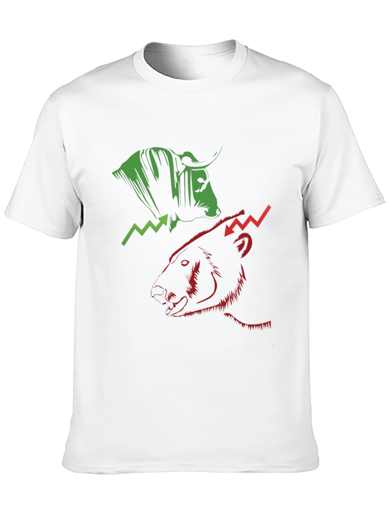 Bull and Bear Graphic Tee