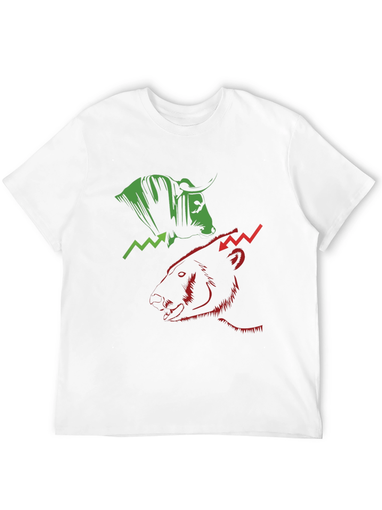 Bull and Bear Graphic Tee