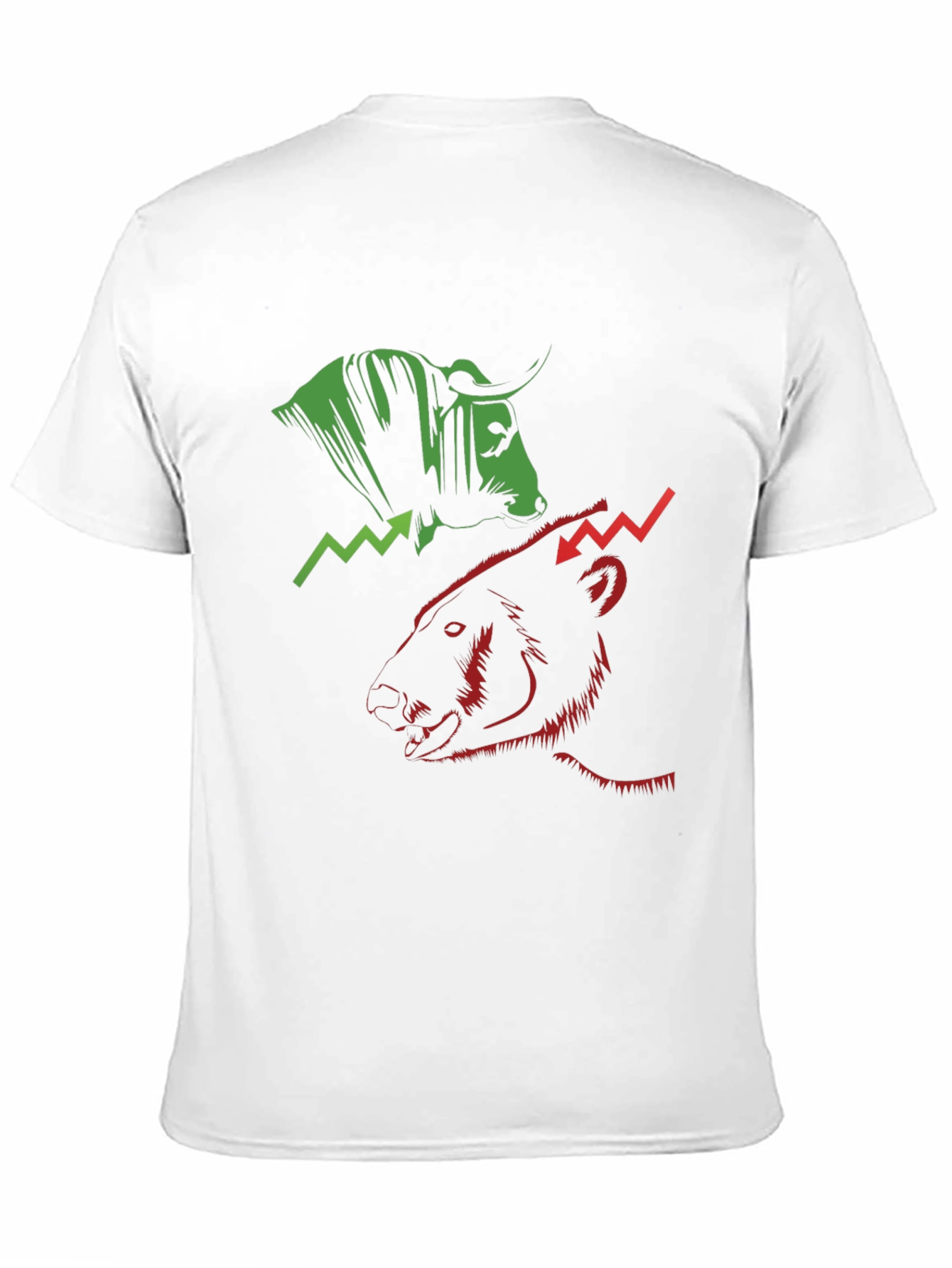 Bull and Bear Graphic Tee