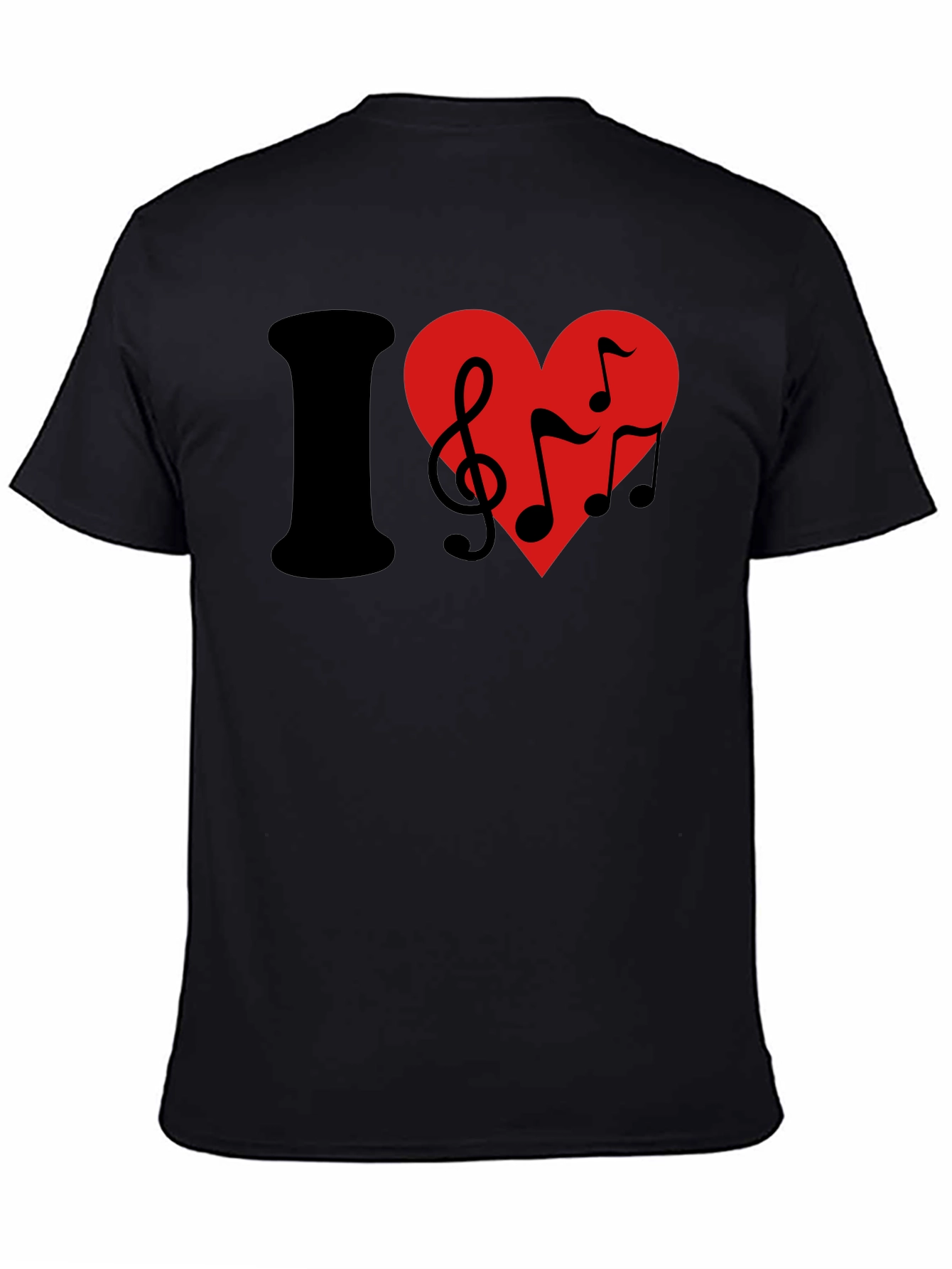 I Love Music Graphic T-Shirt