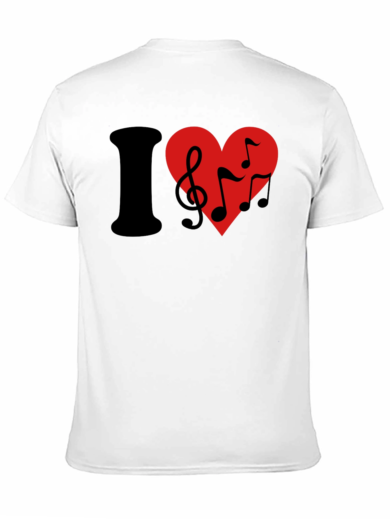 I Love Music Graphic T-Shirt
