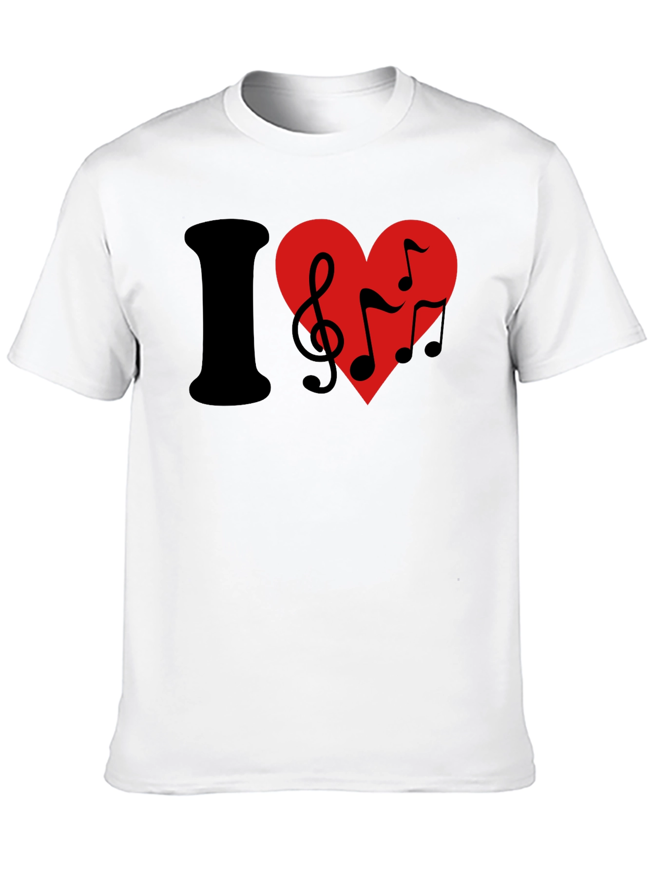 I Love Music Graphic T-Shirt