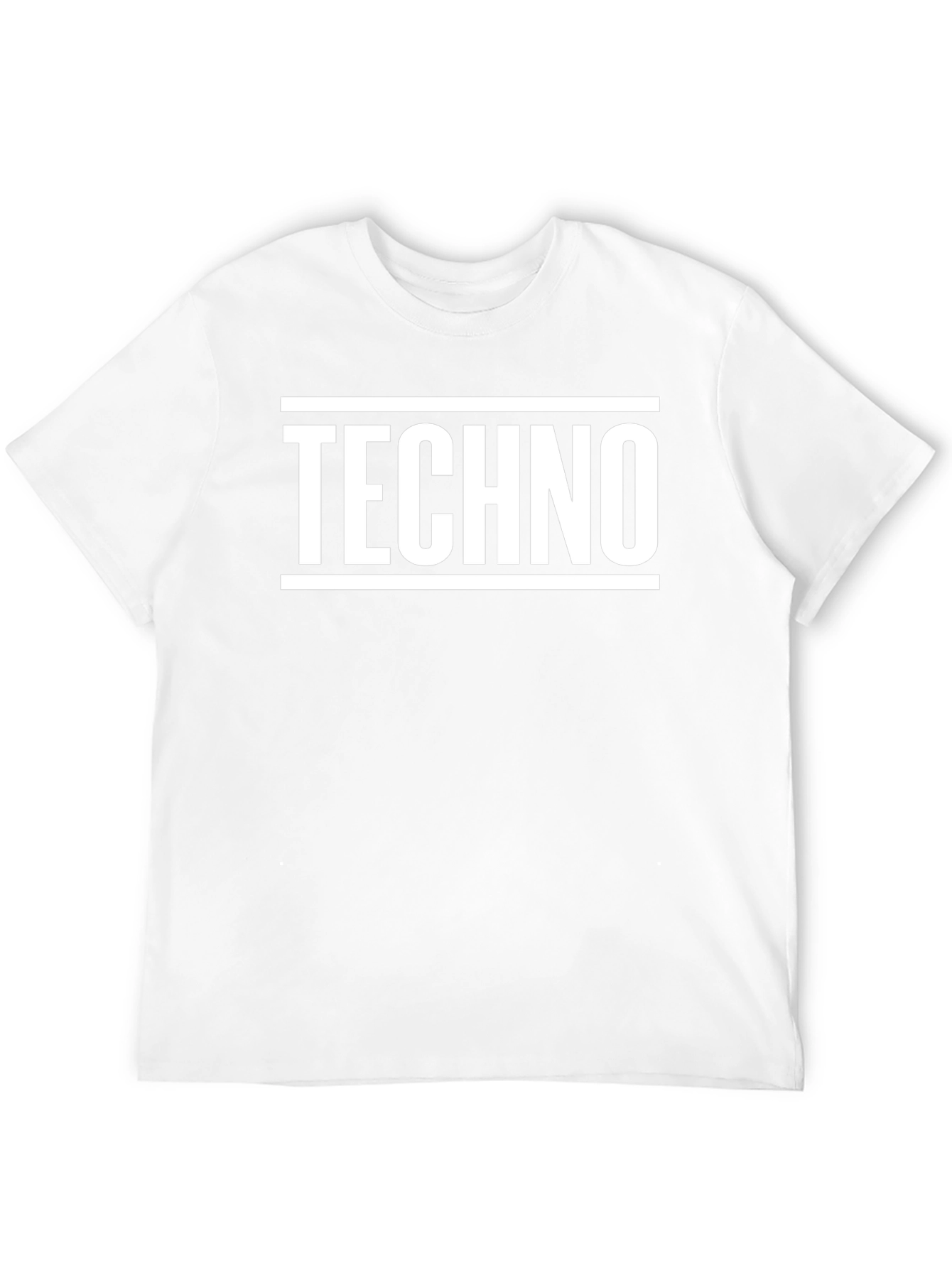 Techno Music Graphic Tee - Black