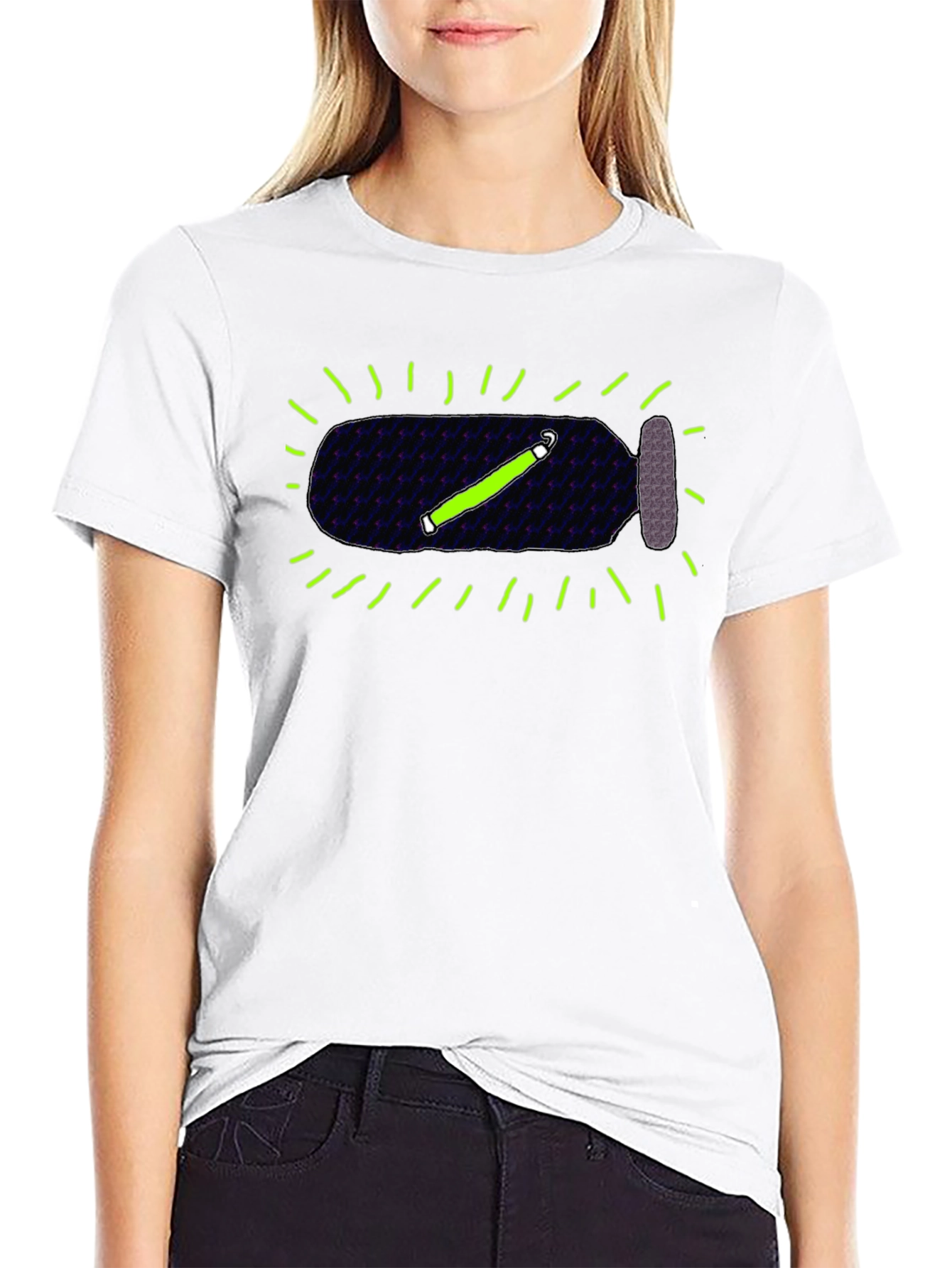 Glowstick Bottle Tee