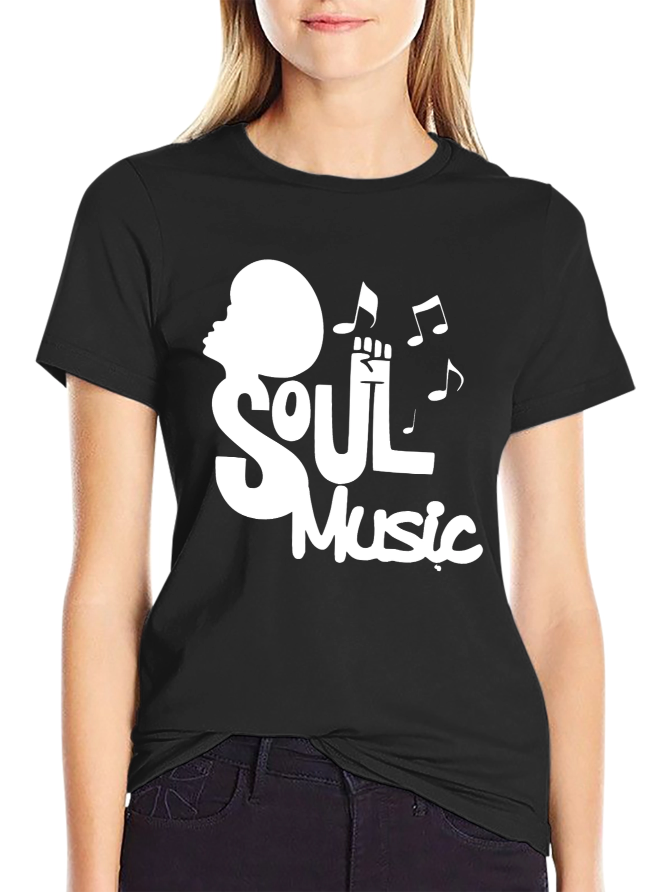 Soul Music Black T-Shirt
