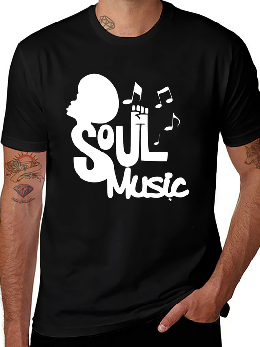 Soul Music Black T-Shirt