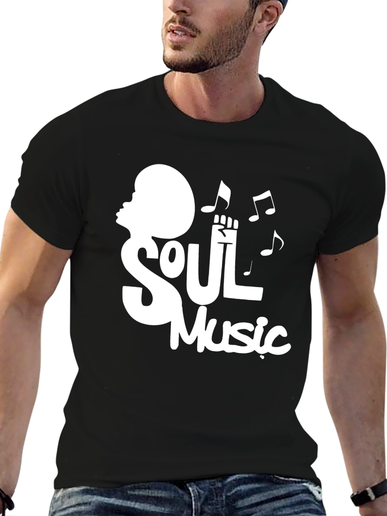 Soul Music Black T-Shirt