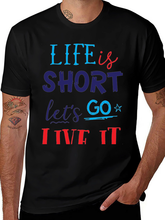 Life is Short Graphic T-Shirt