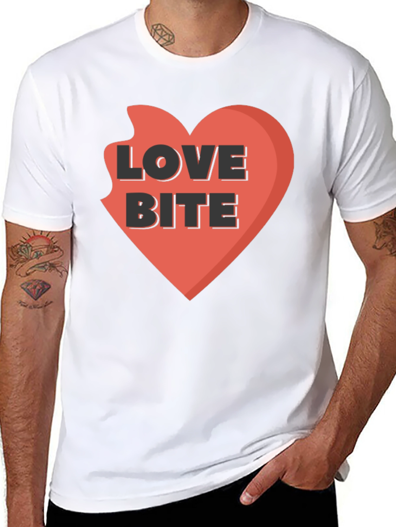 Love Bite Graphic T-Shirt