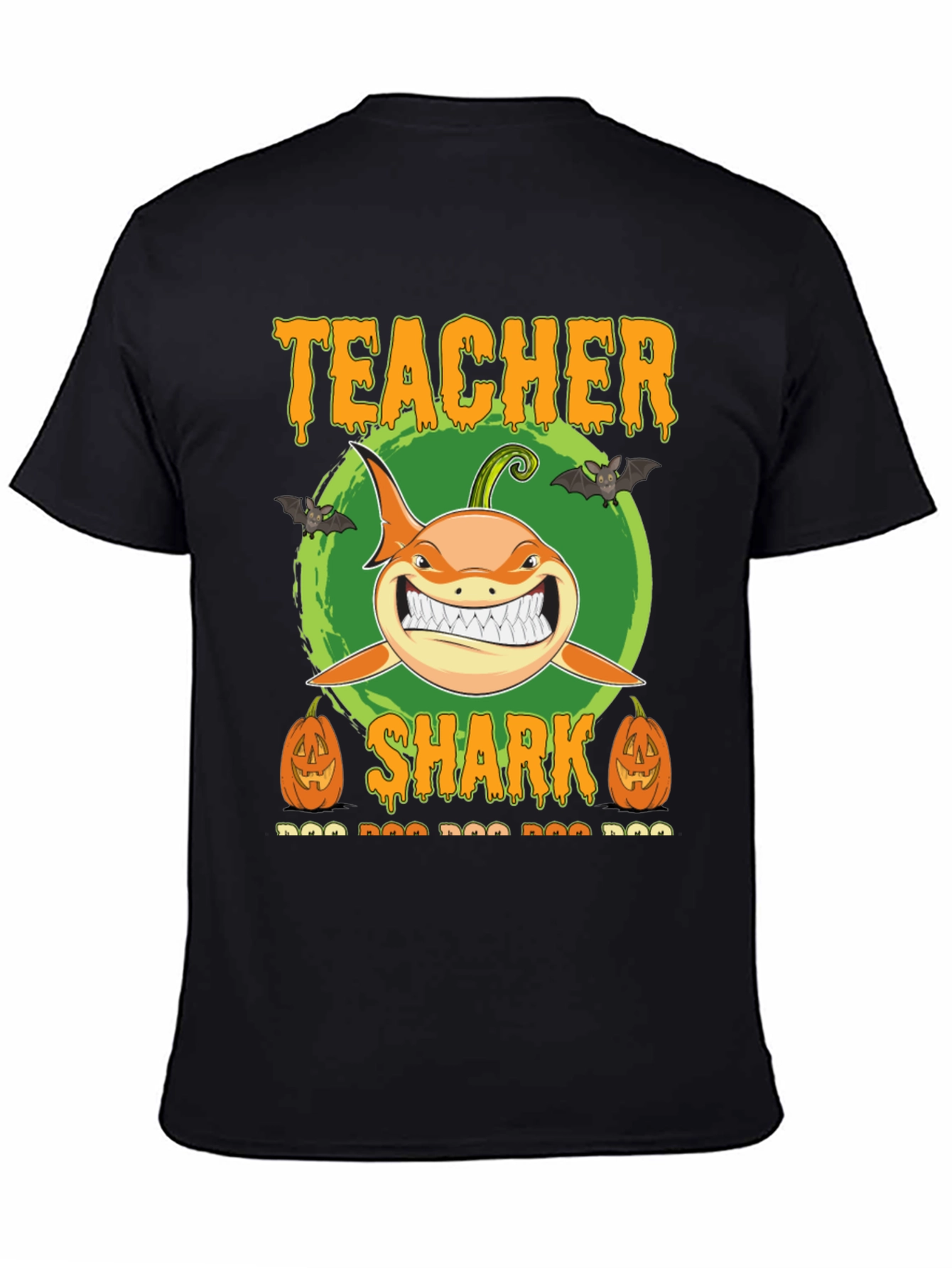 Teacher Shark Halloween Graphic Tee