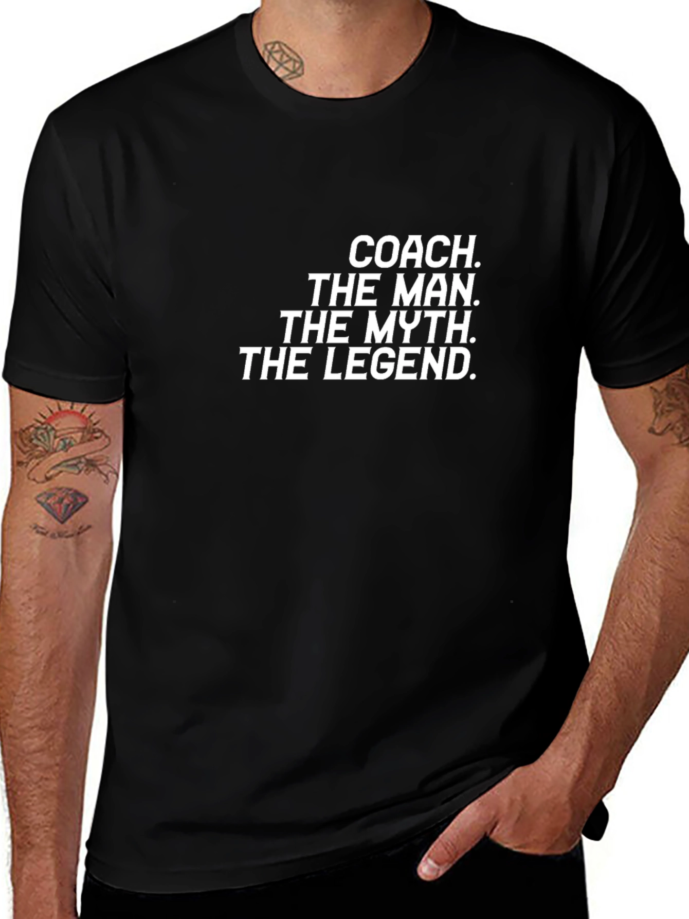 Coach The Man The Myth The Legend T-Shirt