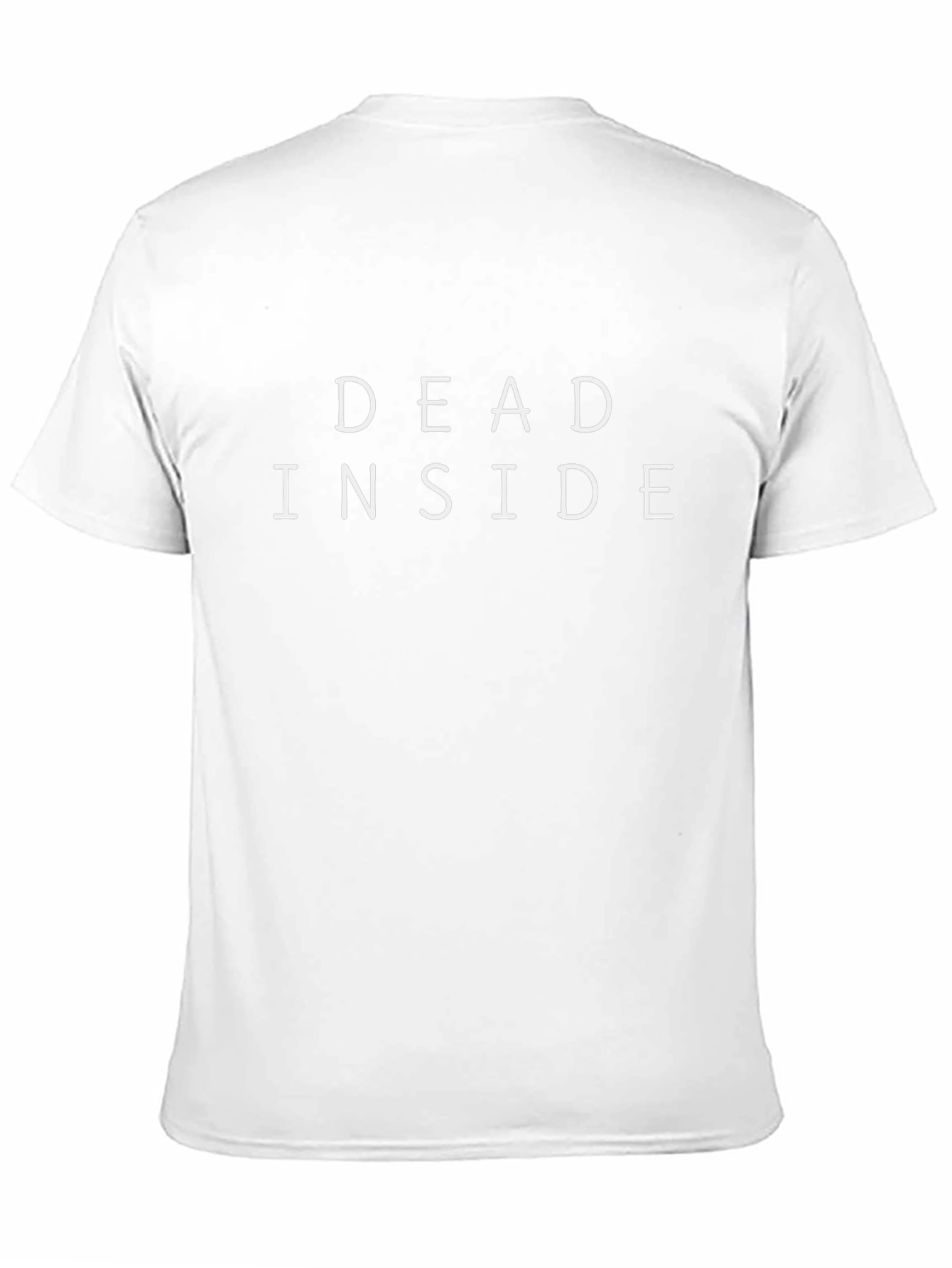 Dead Inside Graphic Tee - Trendy Slogan T-Shirt
