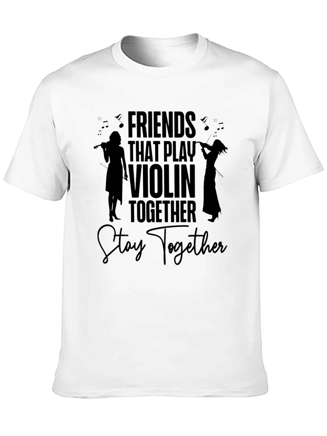 Friends That Play Violin Together T-Shirt