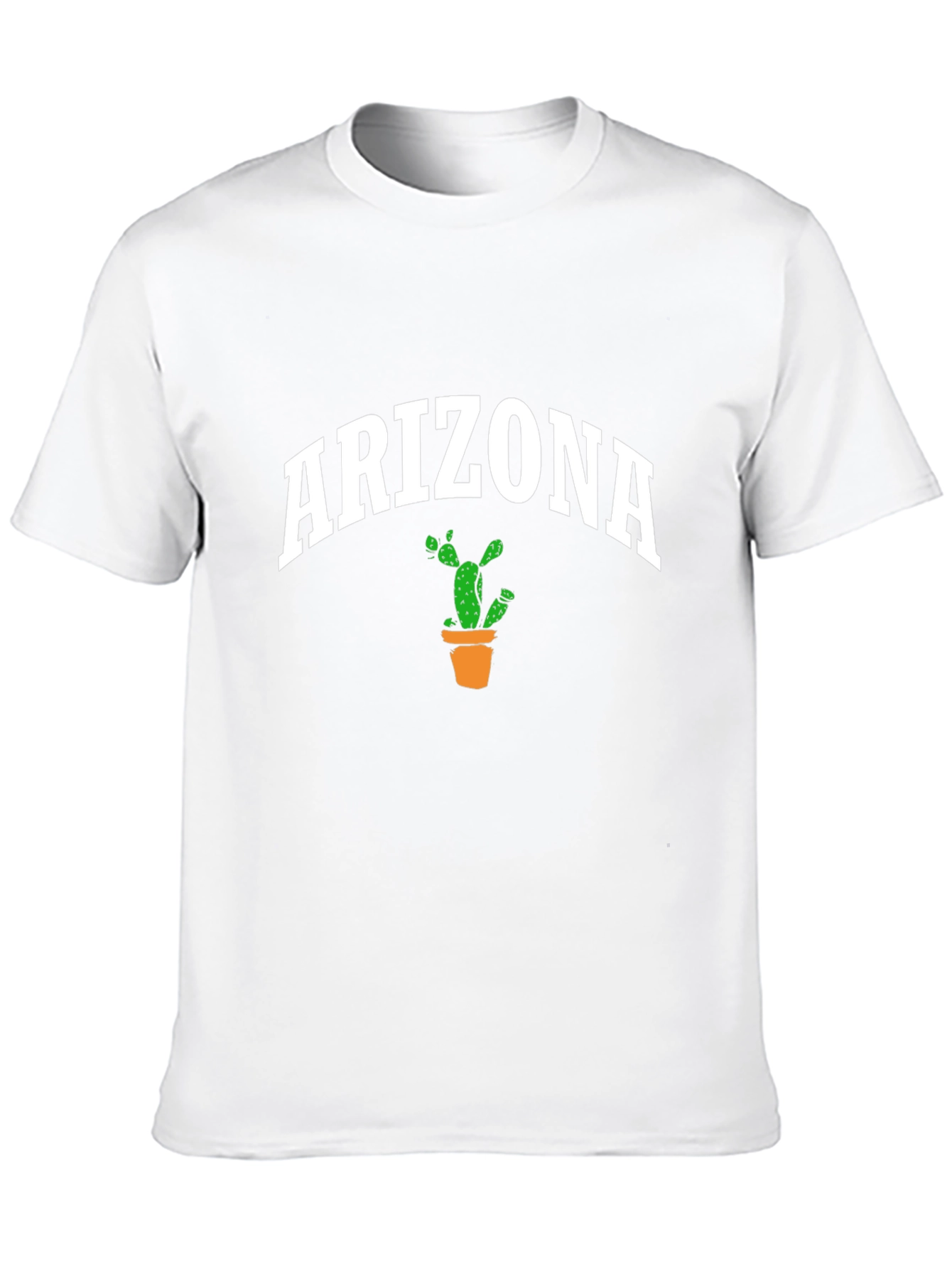 Arizona Cactus Graphic T-Shirt - Black