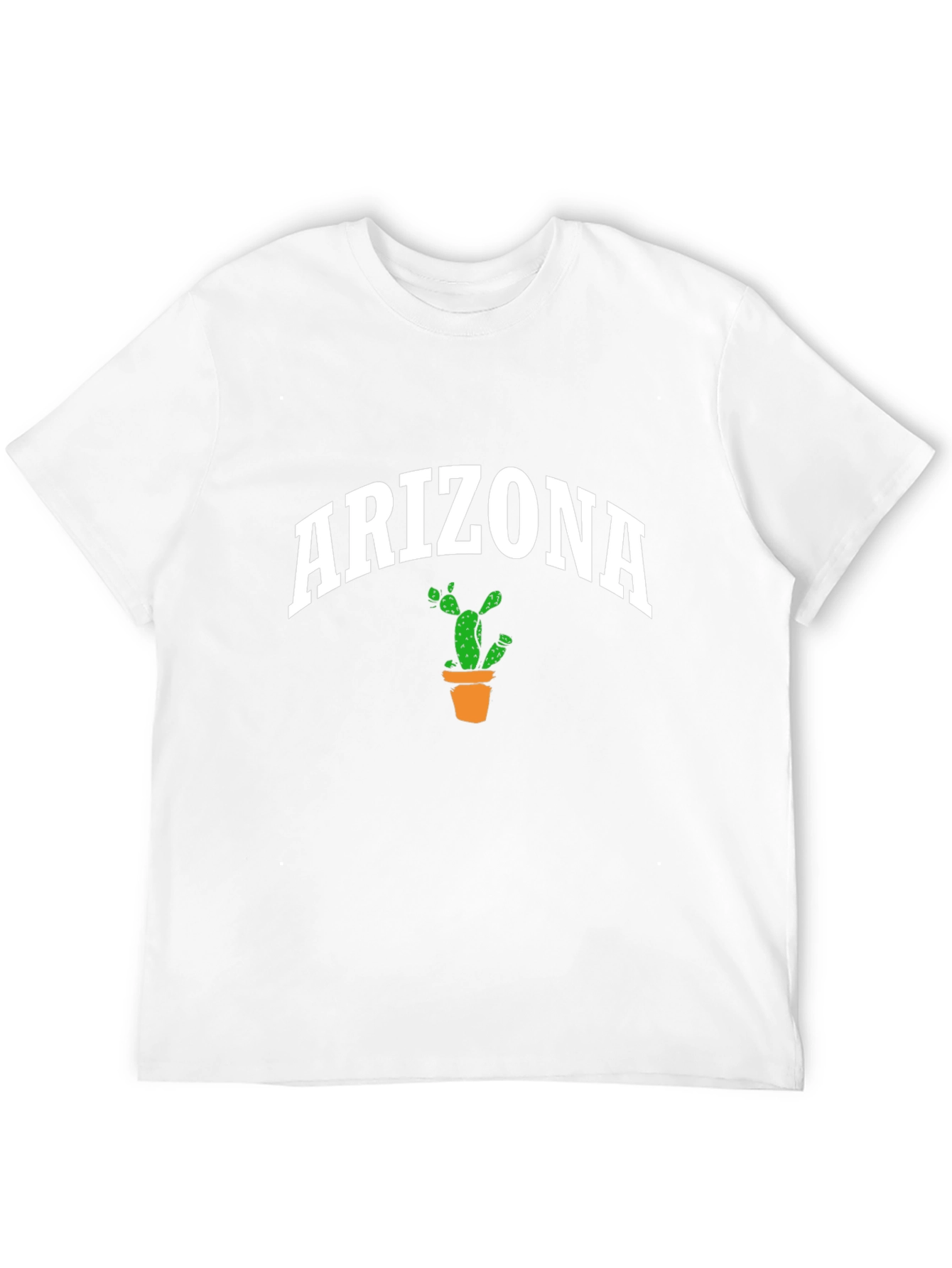 Arizona Cactus Graphic T-Shirt - Black