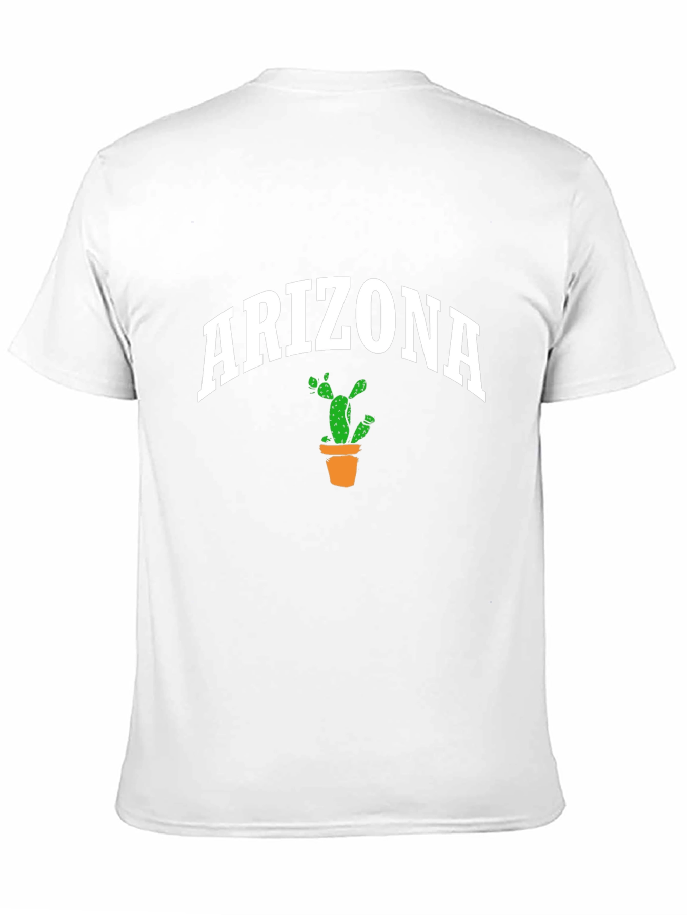 Arizona Cactus Graphic T-Shirt - Black
