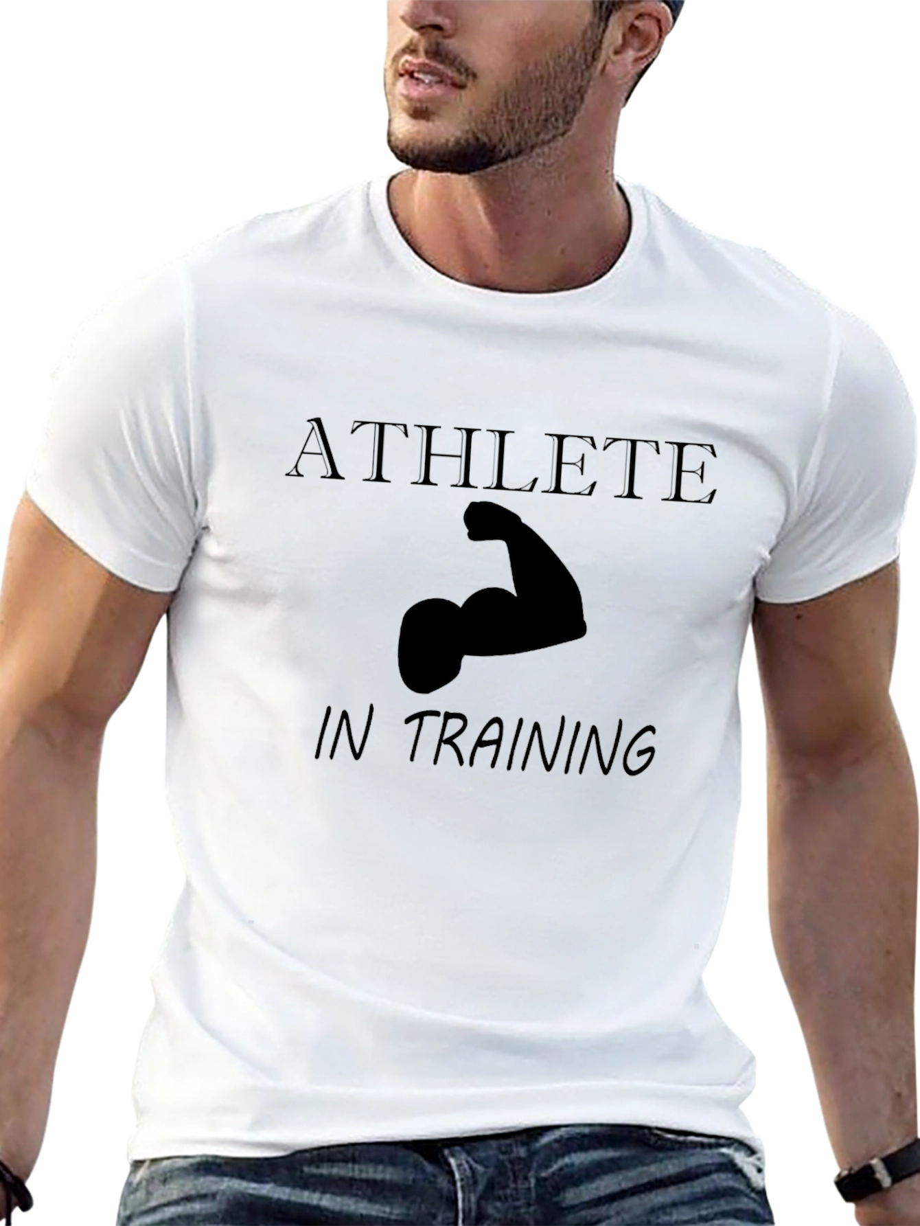Athlete In Training Black T-Shirt