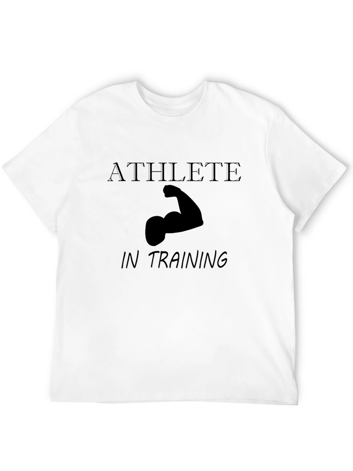 Athlete In Training Black T-Shirt