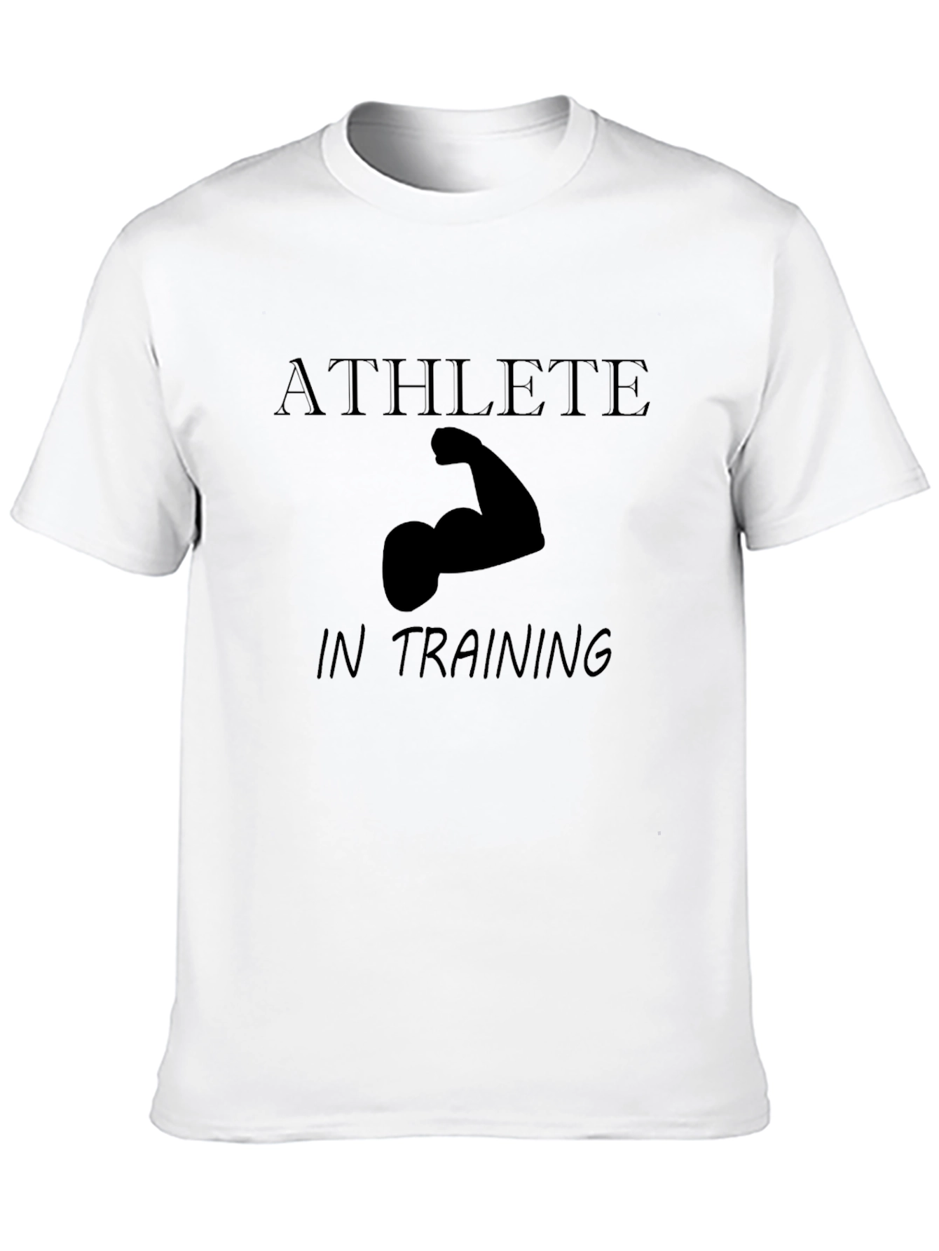 Athlete In Training Black T-Shirt