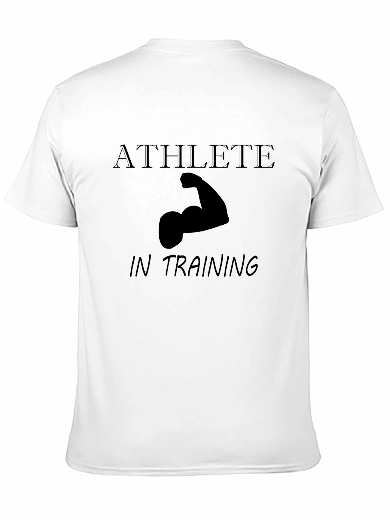 Athlete In Training Black T-Shirt