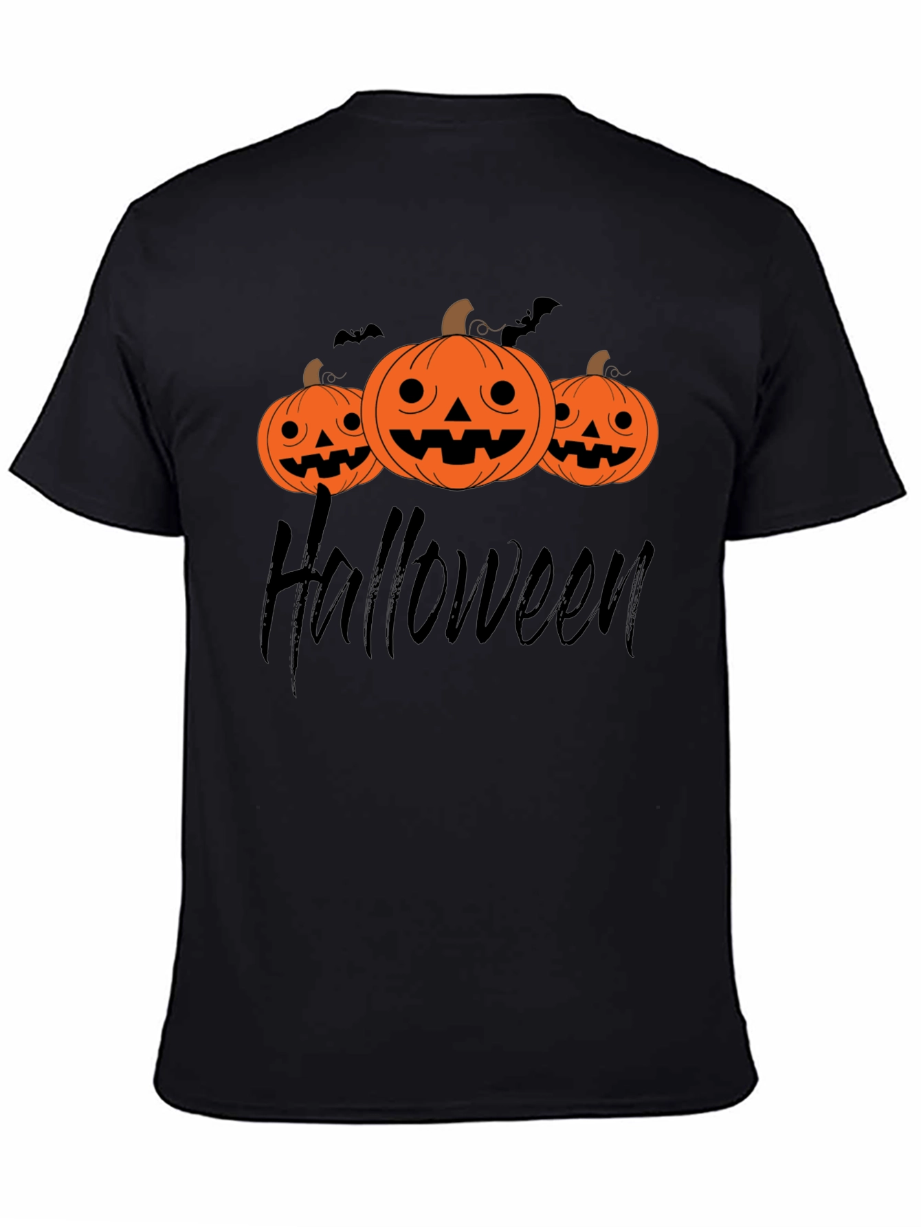 Halloween Pumpkin Graphic T-Shirt - Spooky Season