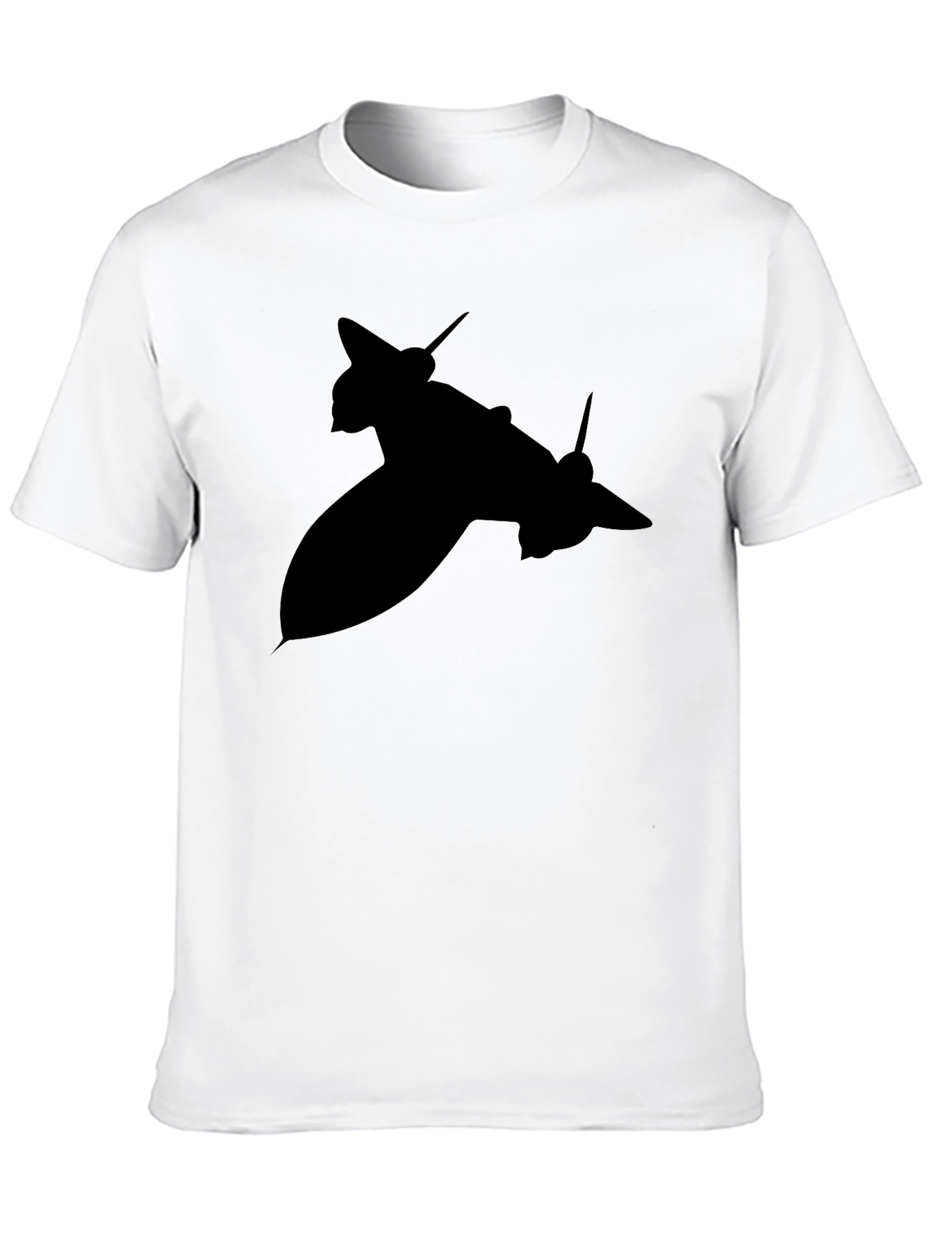 Stealth Jet Black T-Shirt - Aviation Enthusiast Apparel