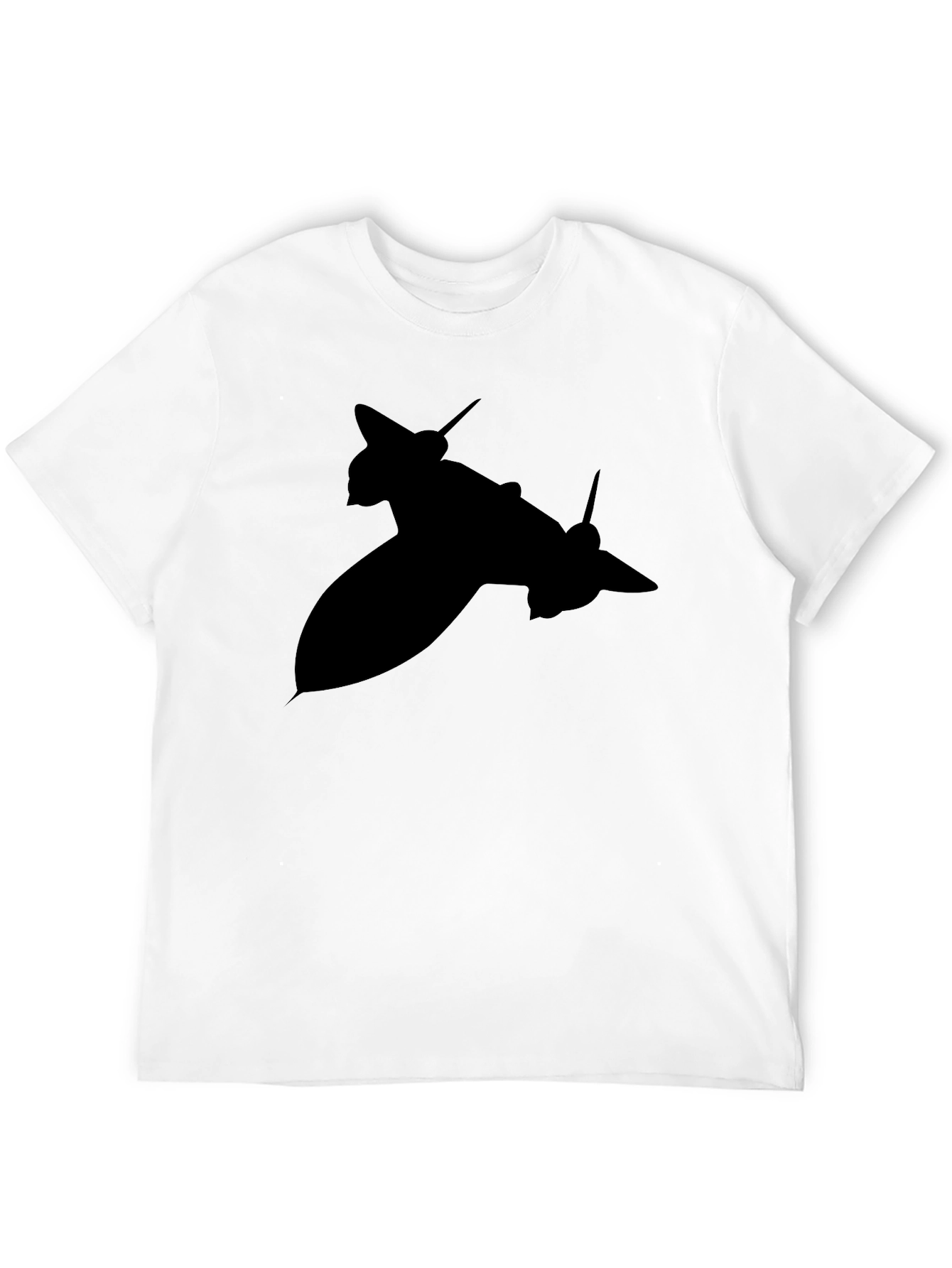 Stealth Jet Black T-Shirt - Aviation Enthusiast Apparel