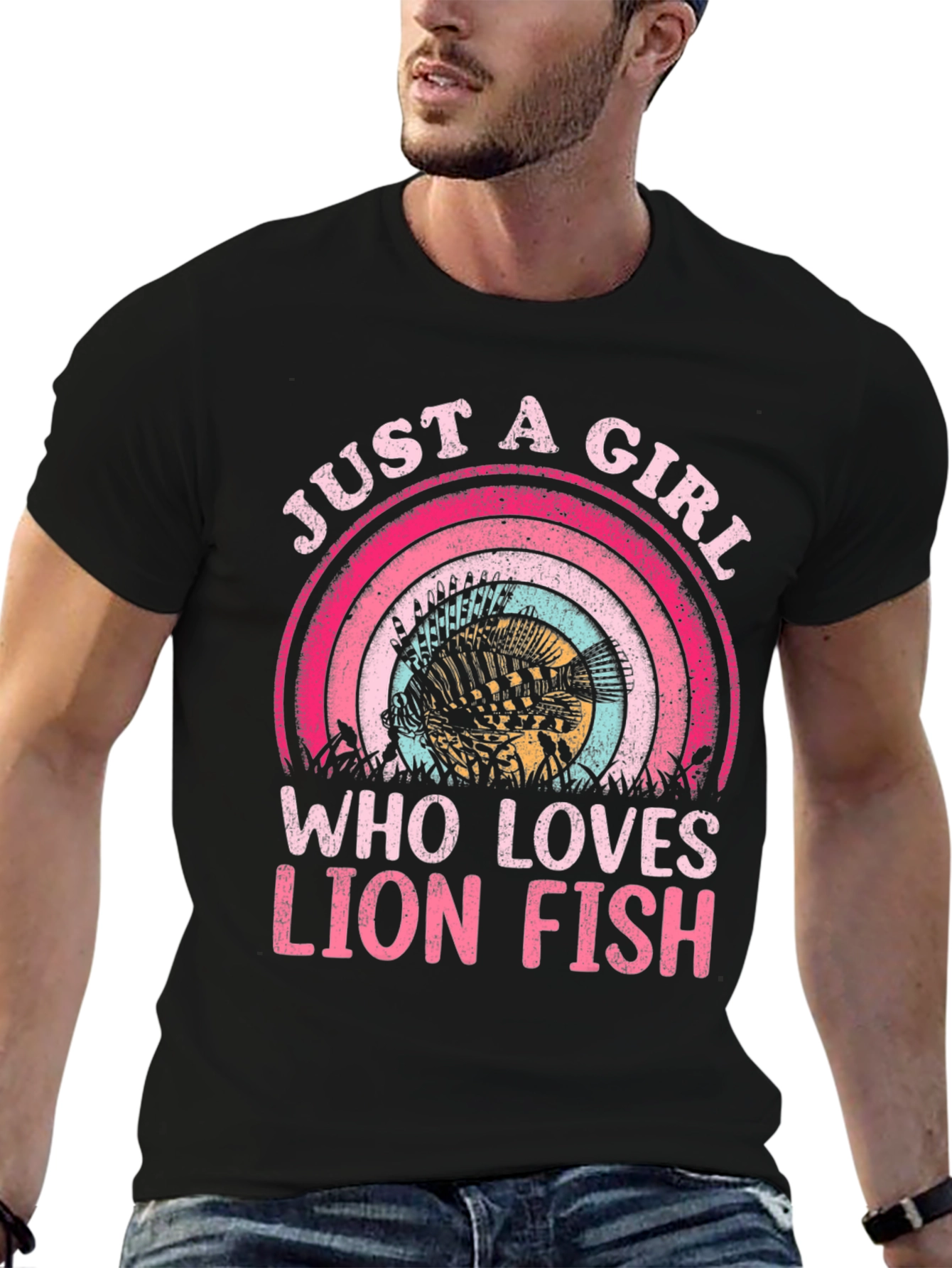 Just A Girl Who Loves Lionfish T-Shirt