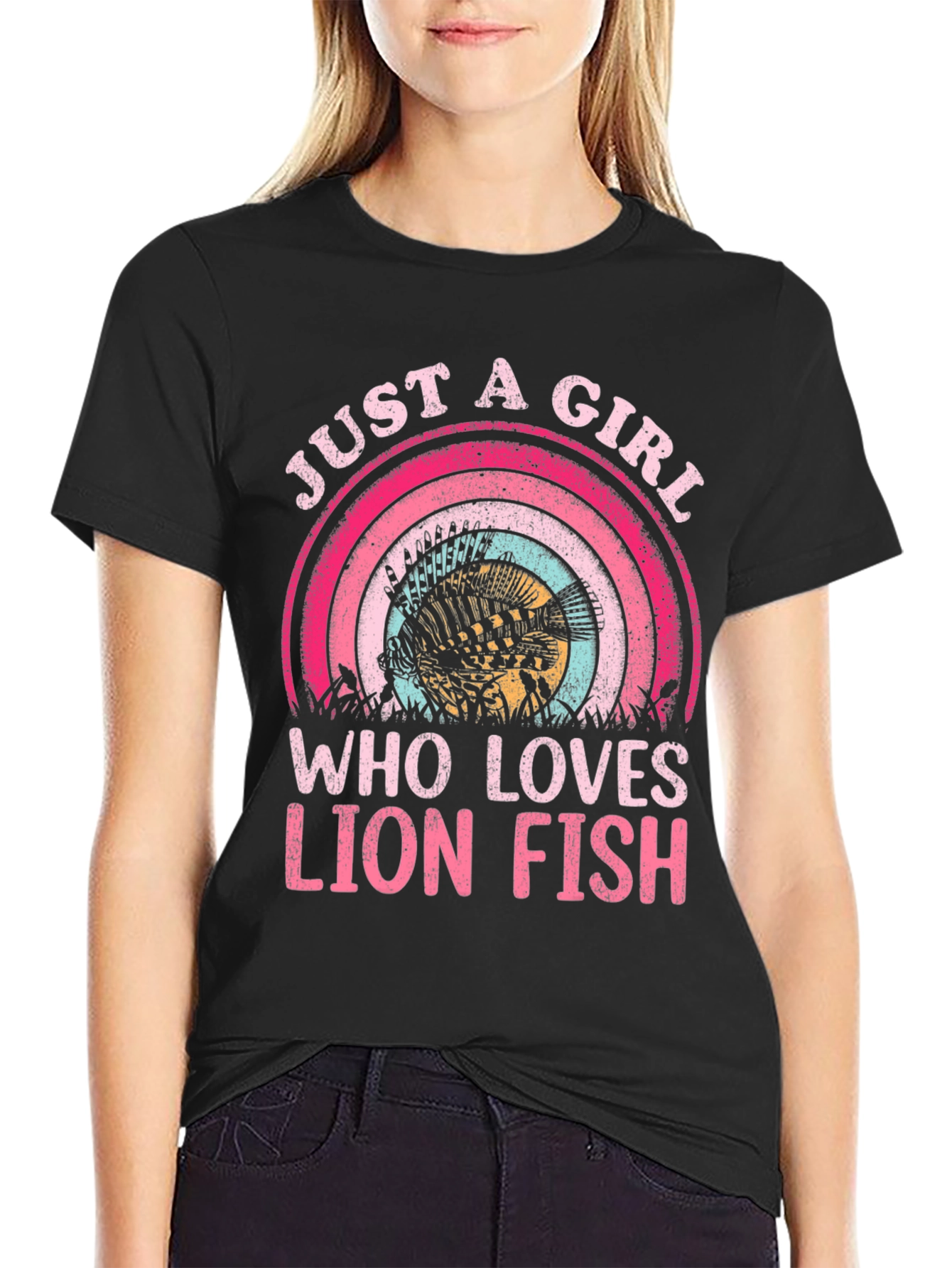 Just A Girl Who Loves Lionfish T-Shirt