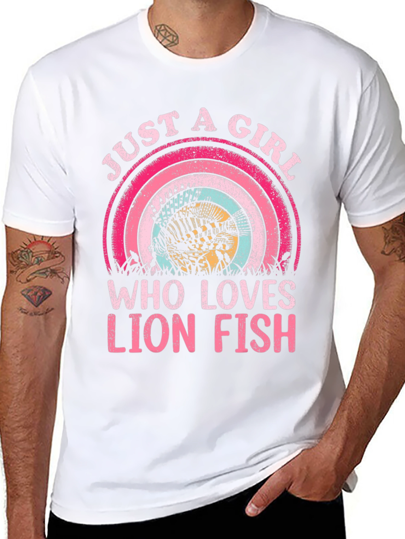 Just A Girl Who Loves Lionfish T-Shirt