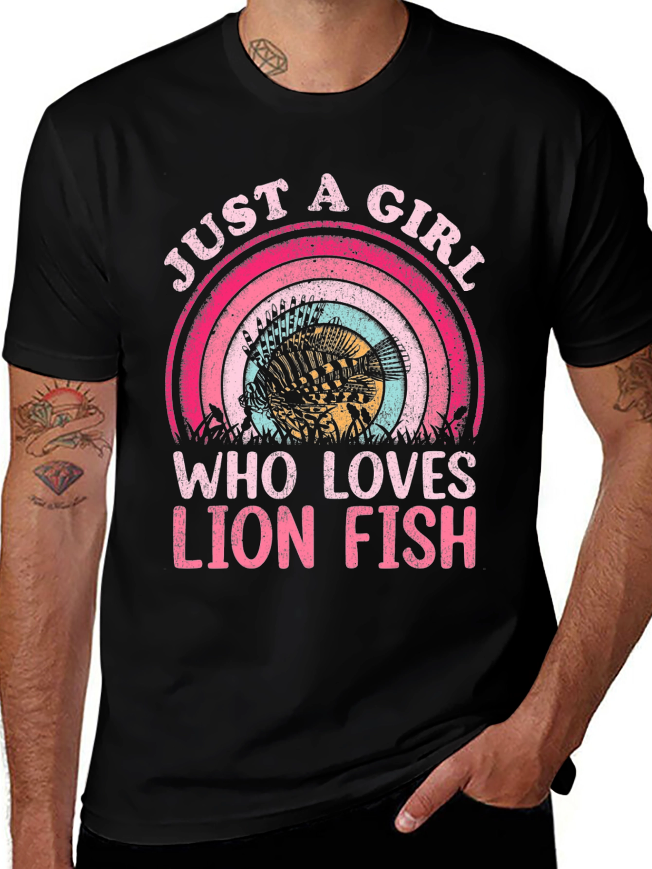 Just A Girl Who Loves Lionfish T-Shirt