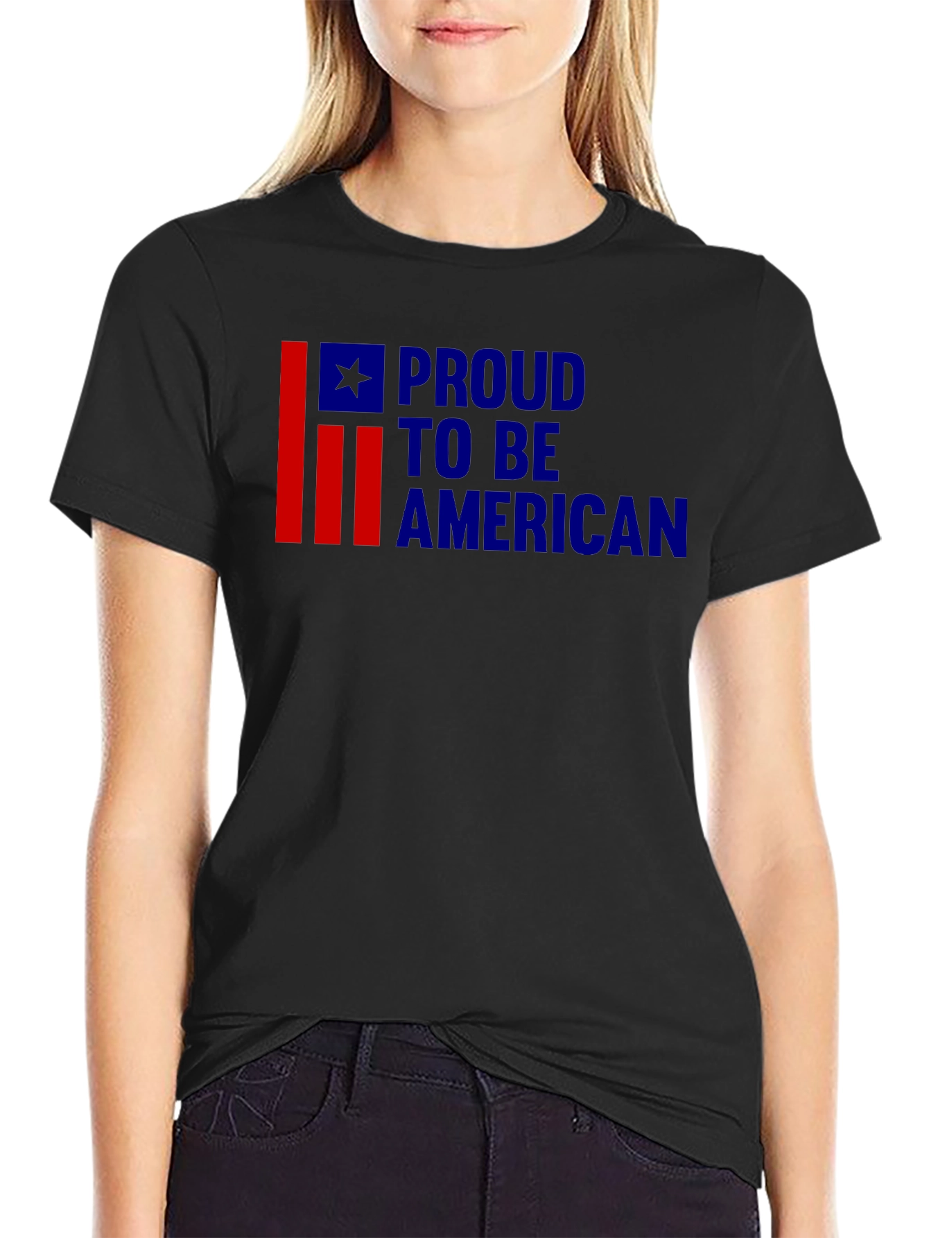 Proud To Be American Graphic T-Shirt