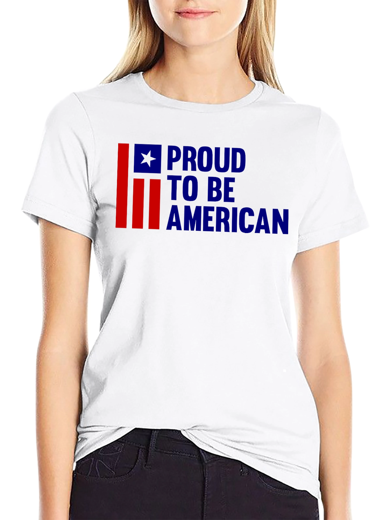 Proud To Be American Graphic T-Shirt
