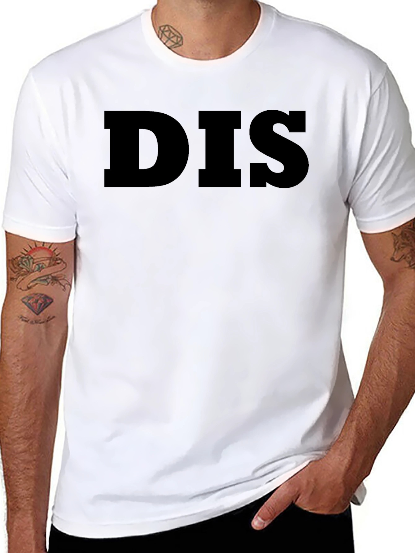DIS T-Shirt - Bold Statement Tee